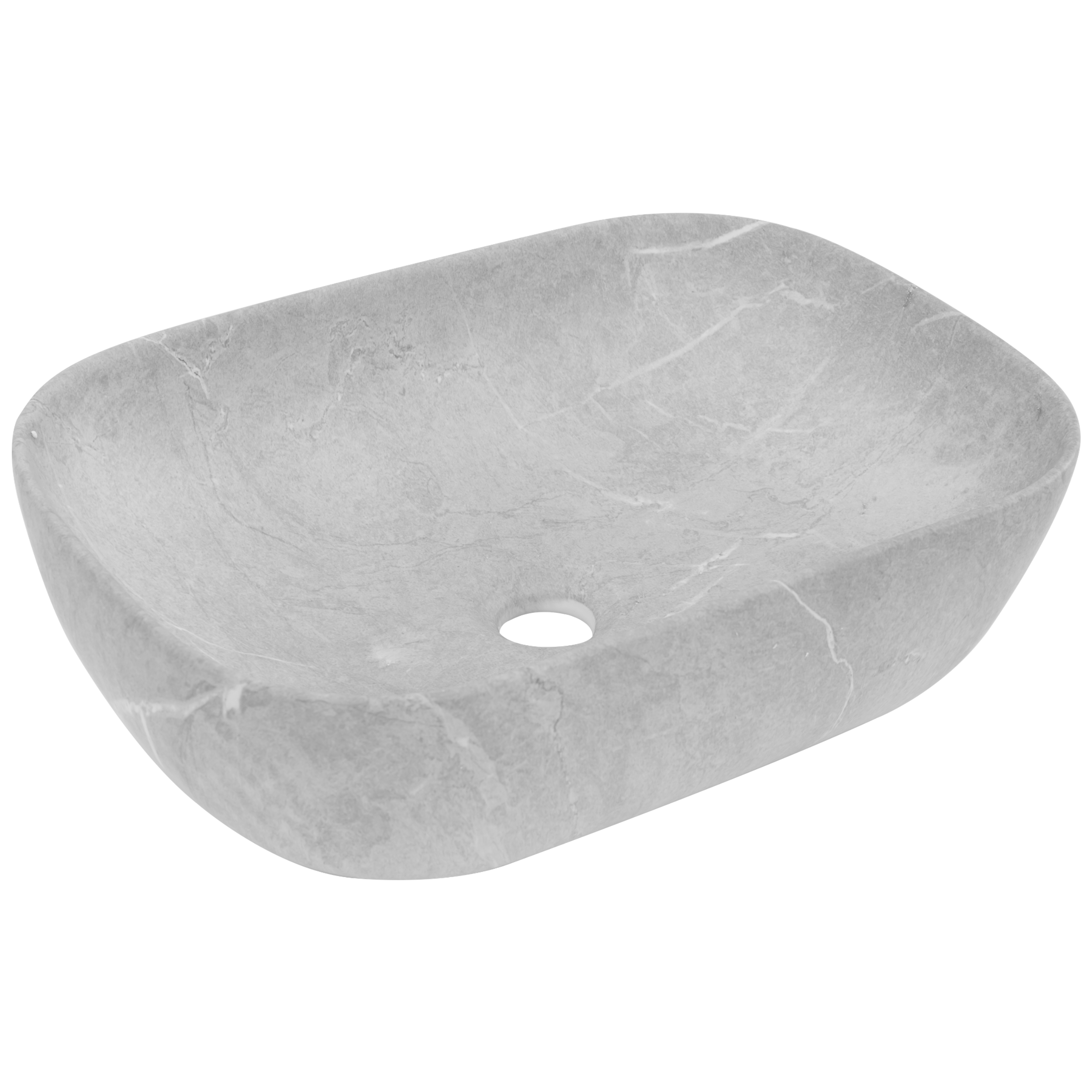 Umywalka ceramiczna nablatowa Livia 46.5 x 33.5 Rea