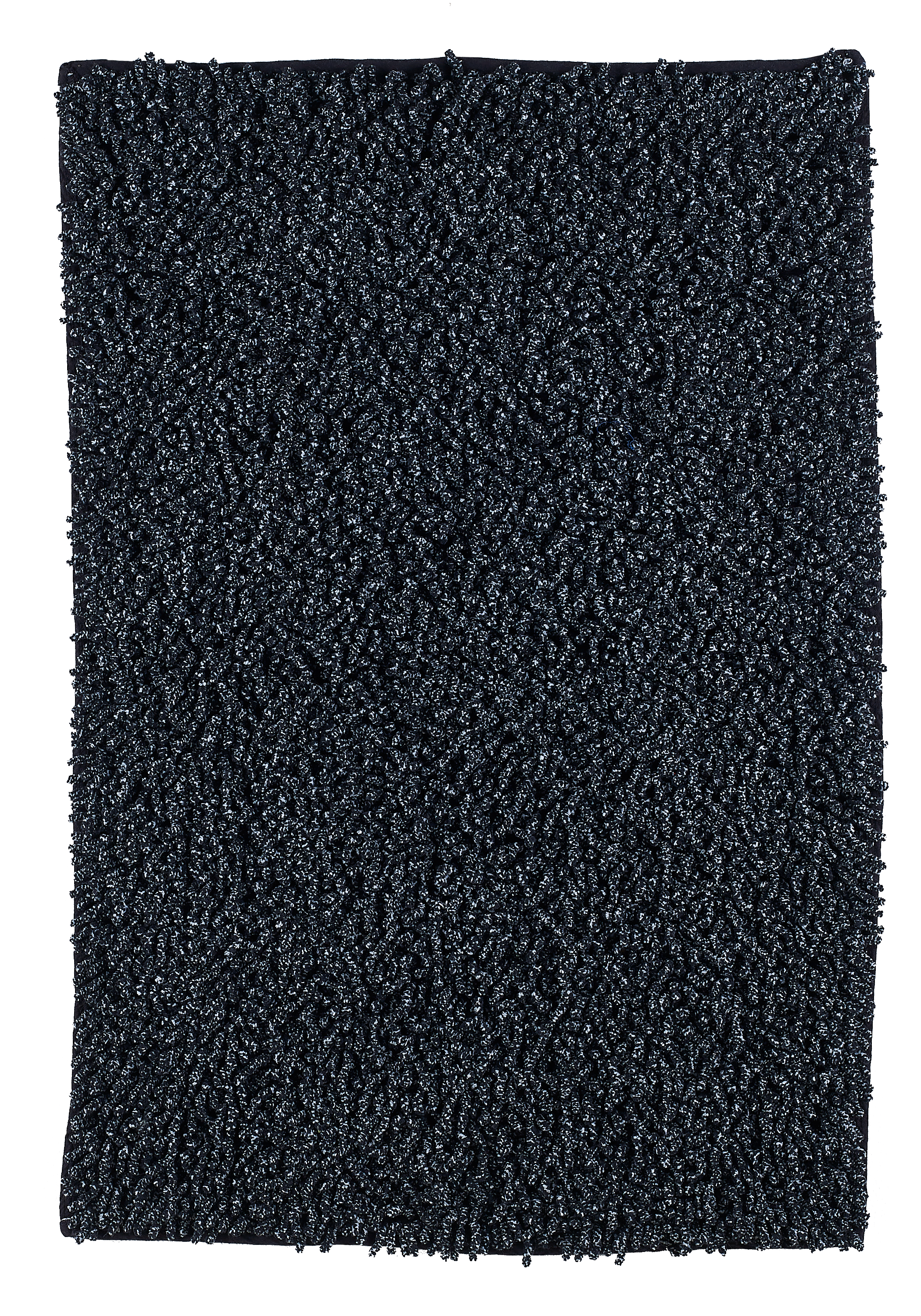 Dywanik łazienkowy bawełniany Misto 60x90 czarny Coram