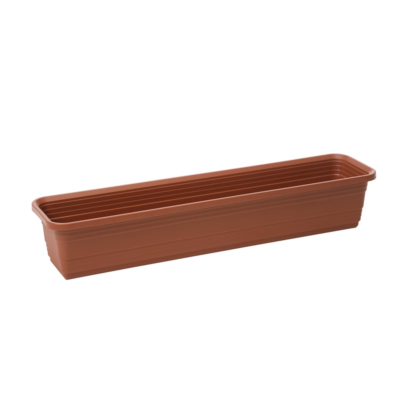 Skrzynka balkonowa Bona 60x17.5 cm plastikowa ceglasta Lamela