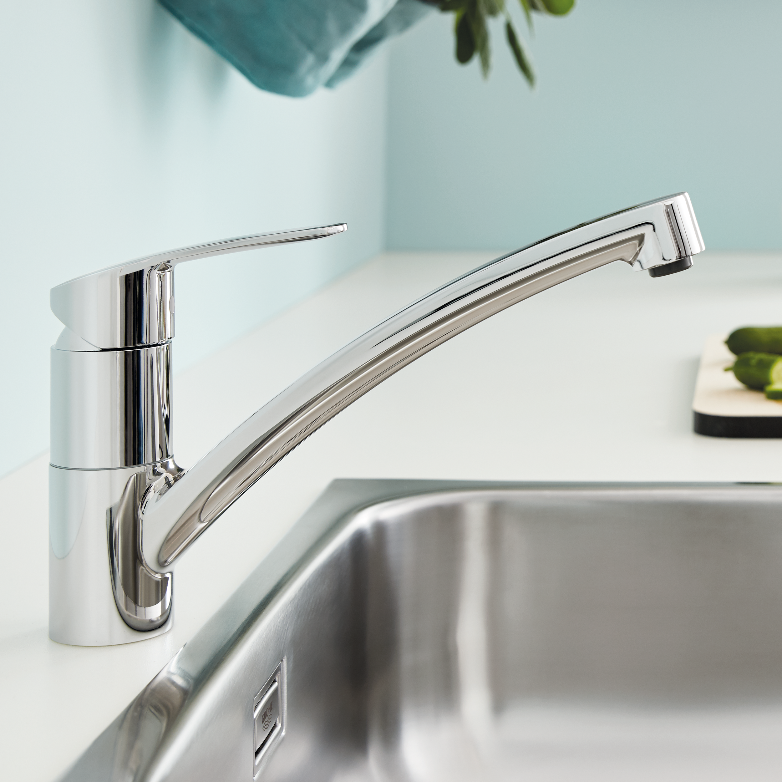 Bateria kuchenna Start Clova Chrom wylewka K Grohe - 2