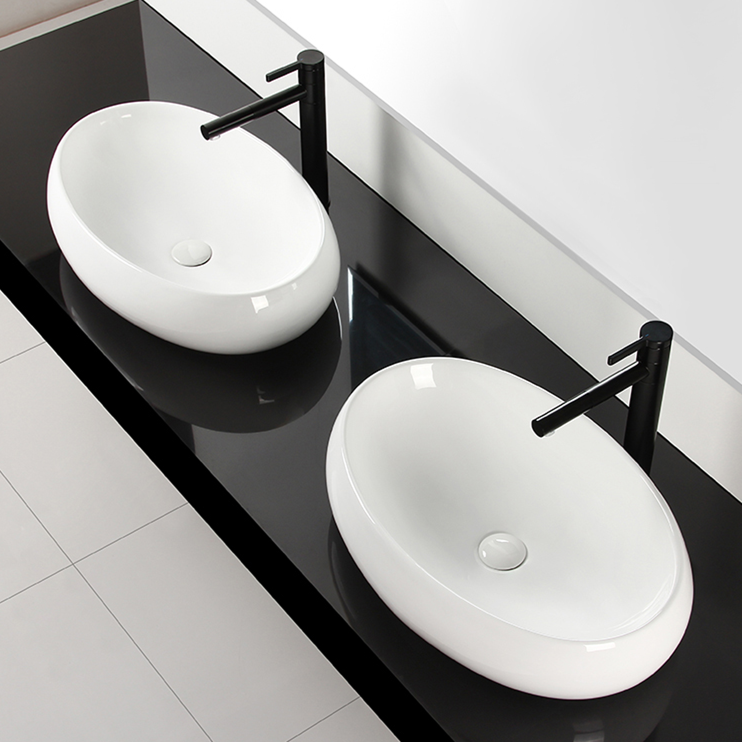 Umywalka ceramiczna Melania 60 x 40.5 Rea - 4
