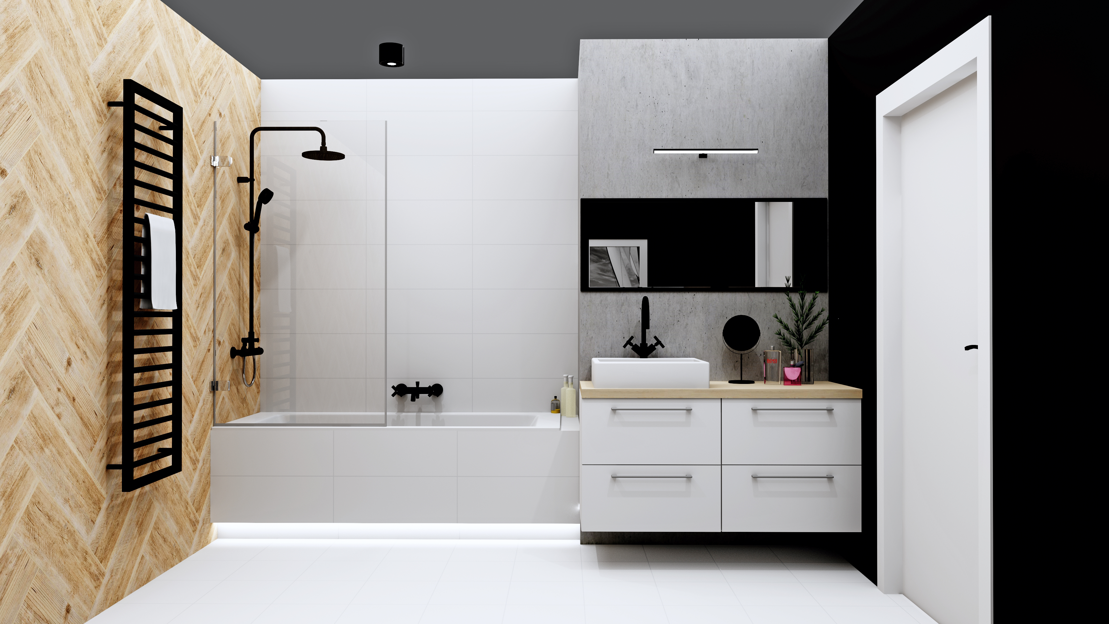 Gres szkliwiony Univero White 29.8x29.8 Cersanit - 6