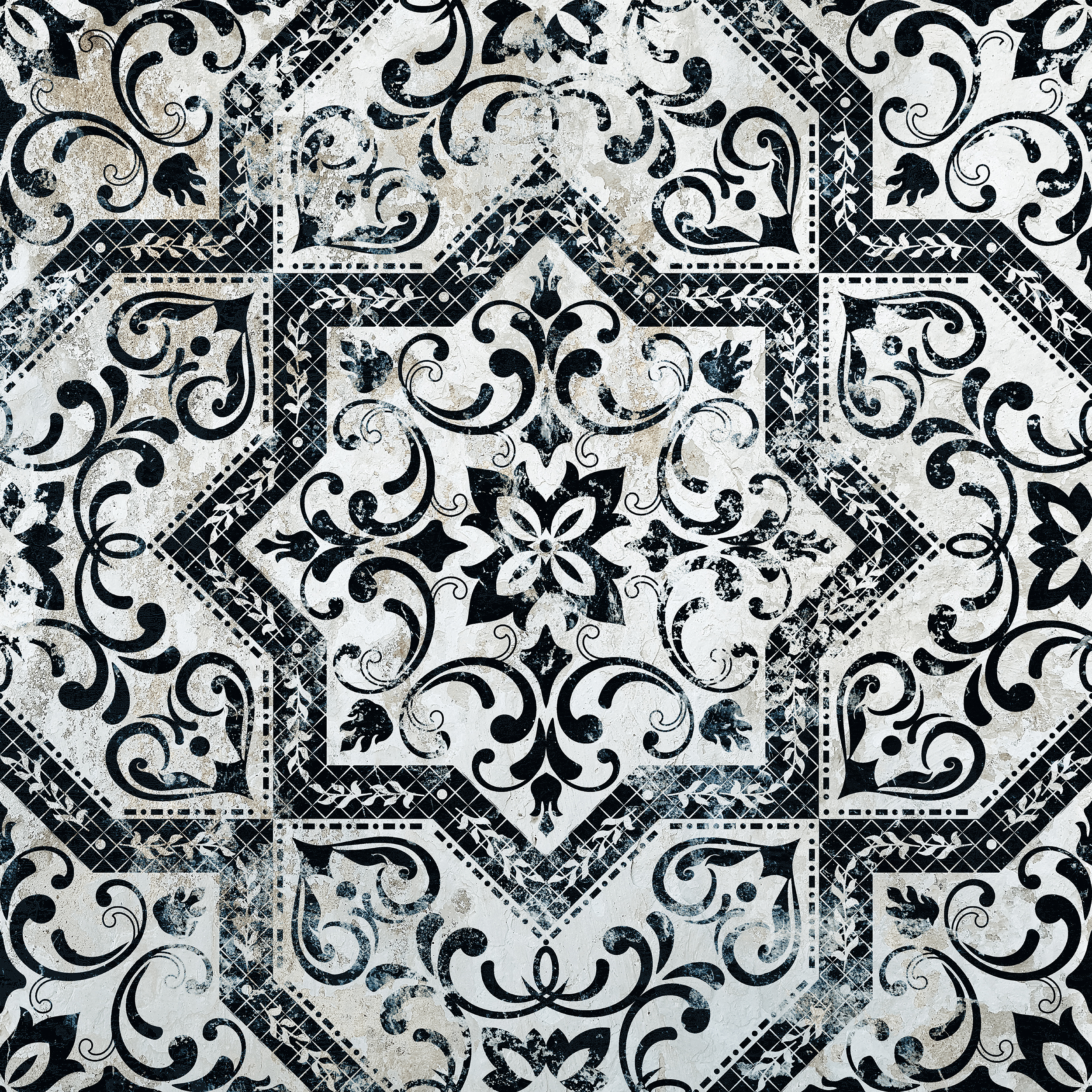 Gres szkliwiony Mindanao Decor 60.8x60.8 Absolut Keramika