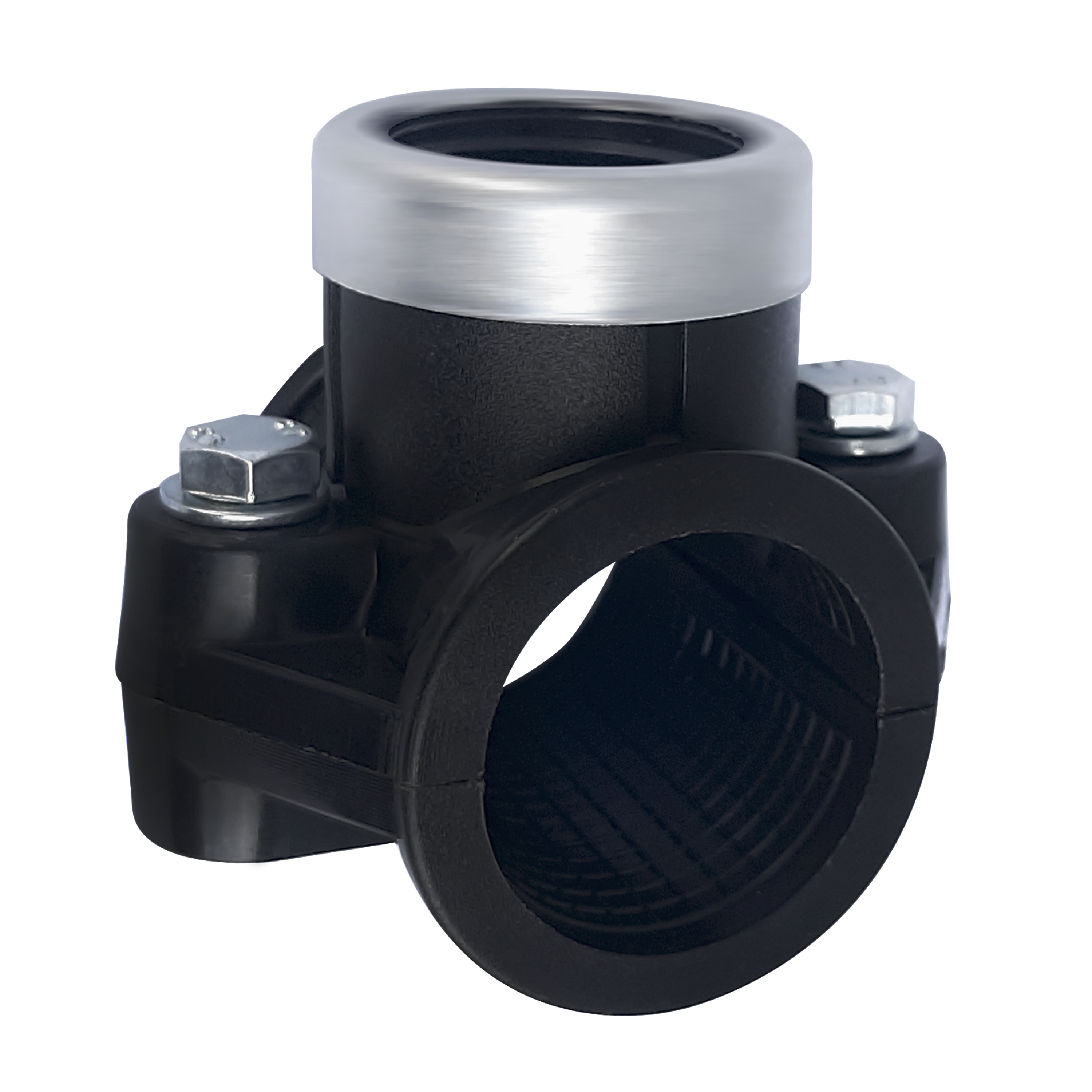 Obejma rury FI 1/2" 32 mm z odejściem gwintowanym FAR JANO