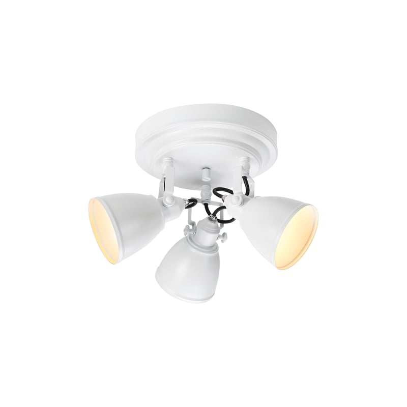 Plafon łazienkowy Fjallbacka IP44 biały 3 x G9 Markslojd