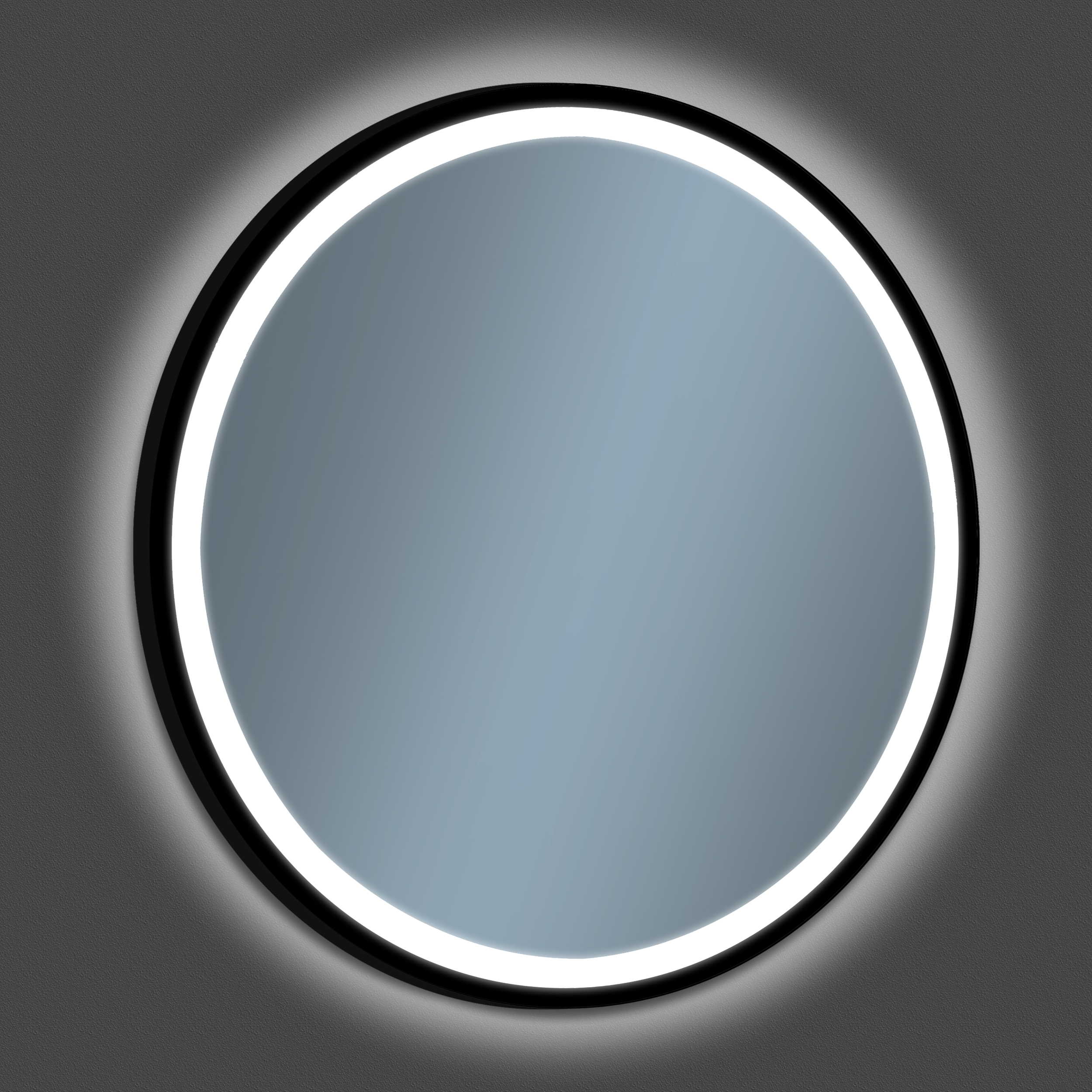 Lustro łazienkowe z wbudowanym oświetleniem RUND LED 80 X 80 VENTI - 11