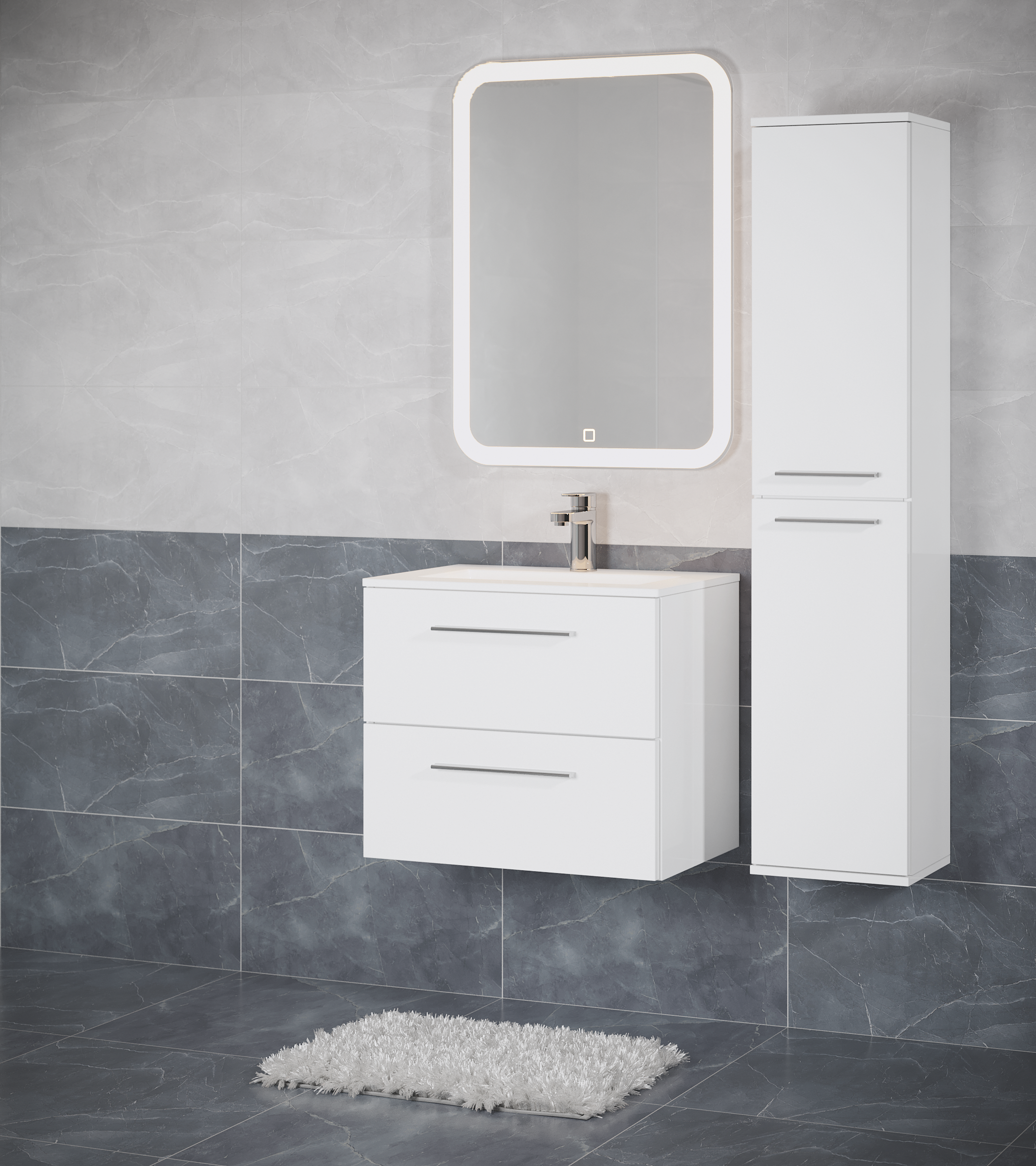 Lustro z wbudowanym oświetleniem PRIMA 60 x 80 VENTI - 9