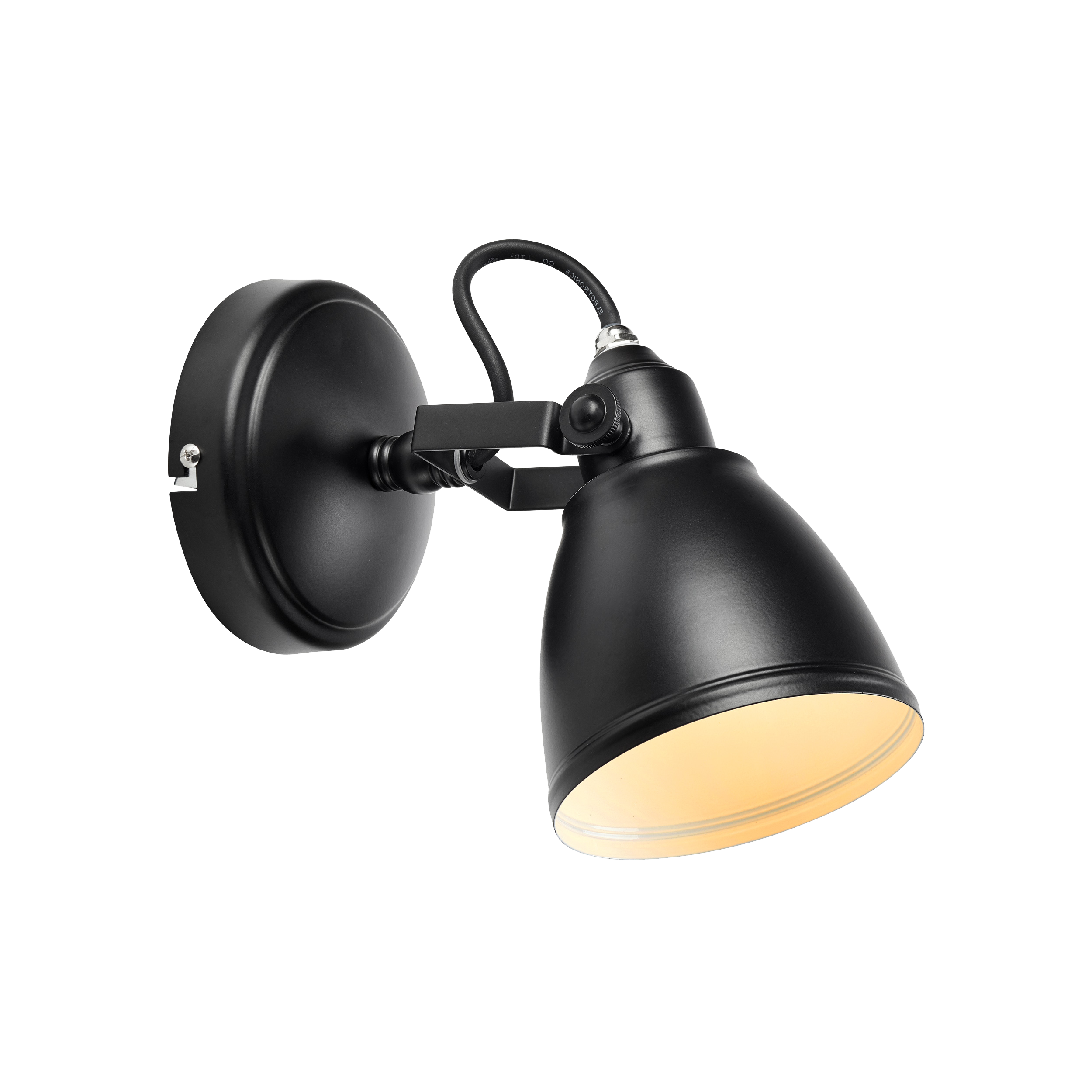 Kinkiet łazienkowy Fjallbacka czarny 1 x G9 Markslojd