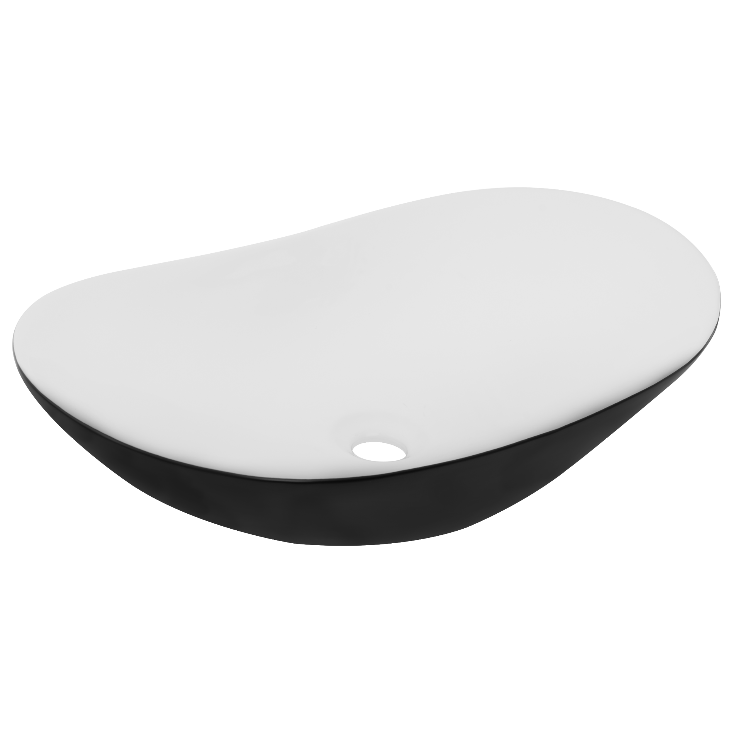 Umywalka ceramiczna nablatowa Royal 61.5 x 35.5 Rea