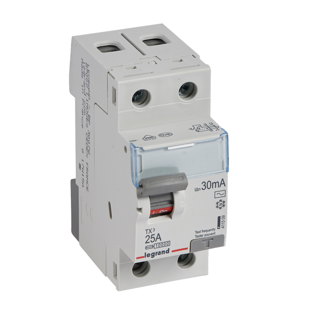 Wyłącznik RÓŻNICOWY 302 25A 30MA AC LEGRAND