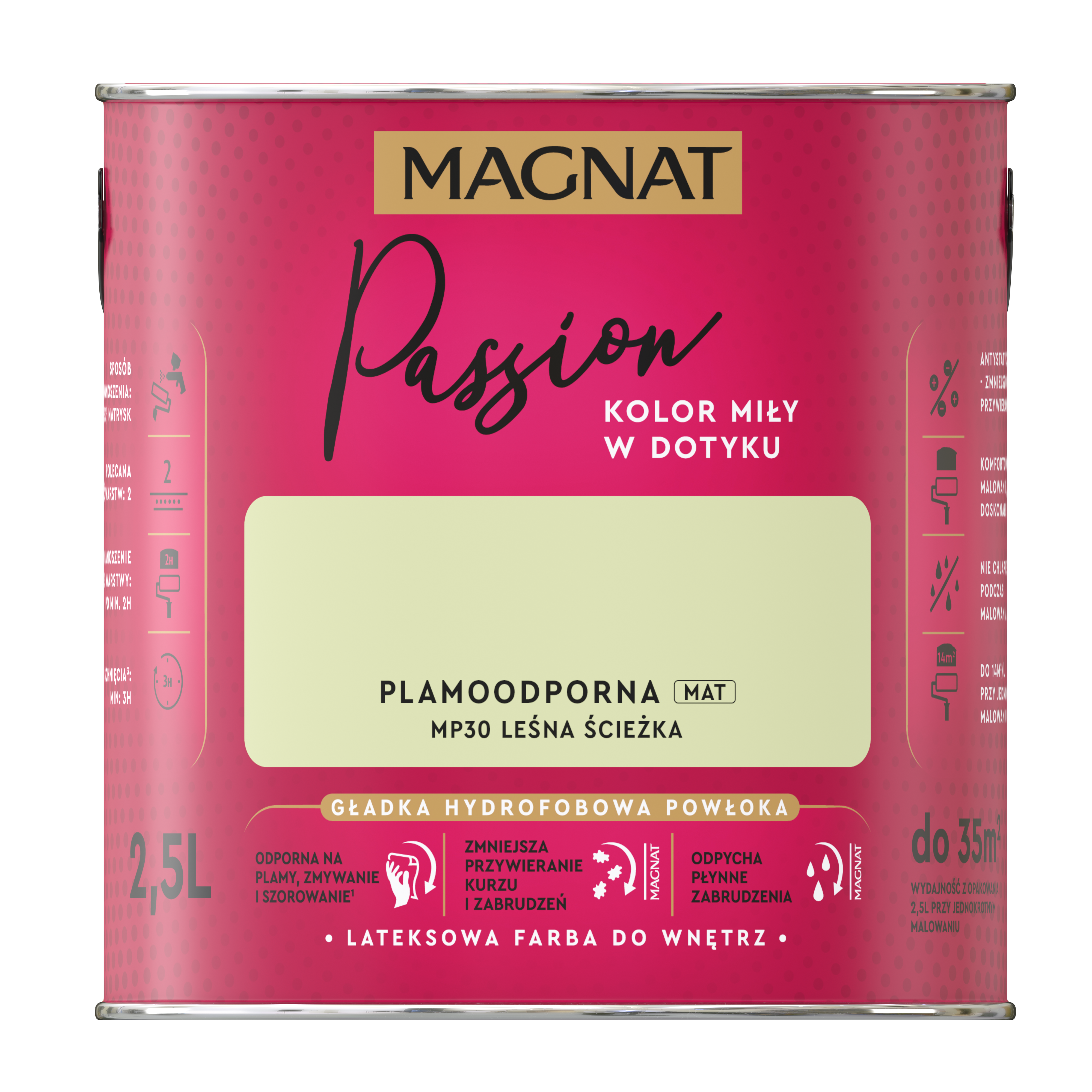 Farba Magnat Passion Leśna ścieżka 2.5 l - 5