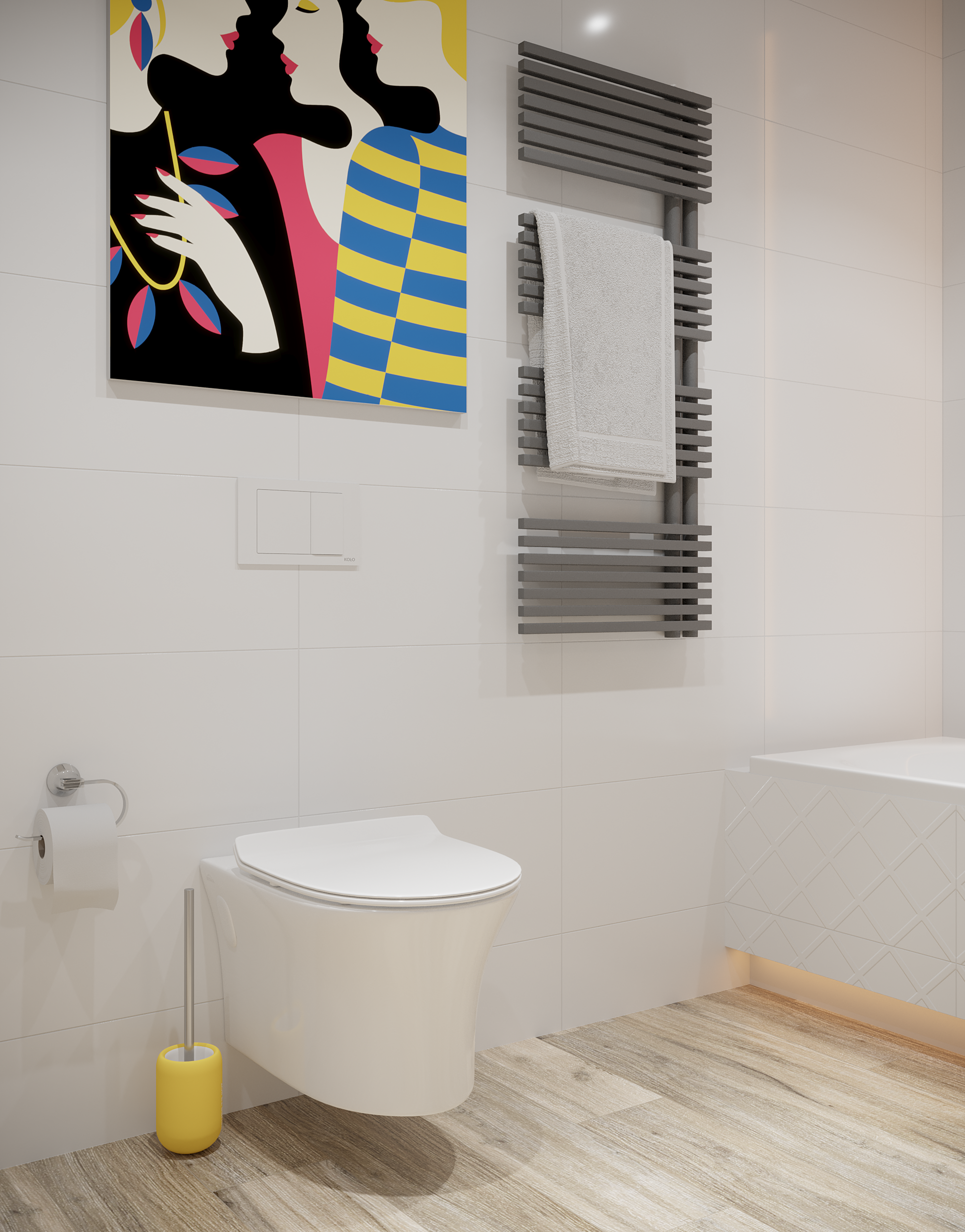 Bateria umywalkowa chrom 16.4 cm Logis E Hansgrohe - 2