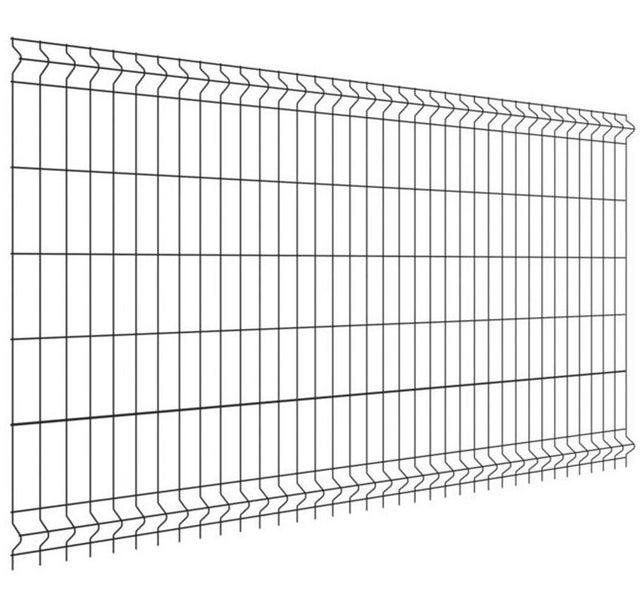 Panel ogrodzeniowy Vera 3D 123x250 cm antracytowy Wiśniowski