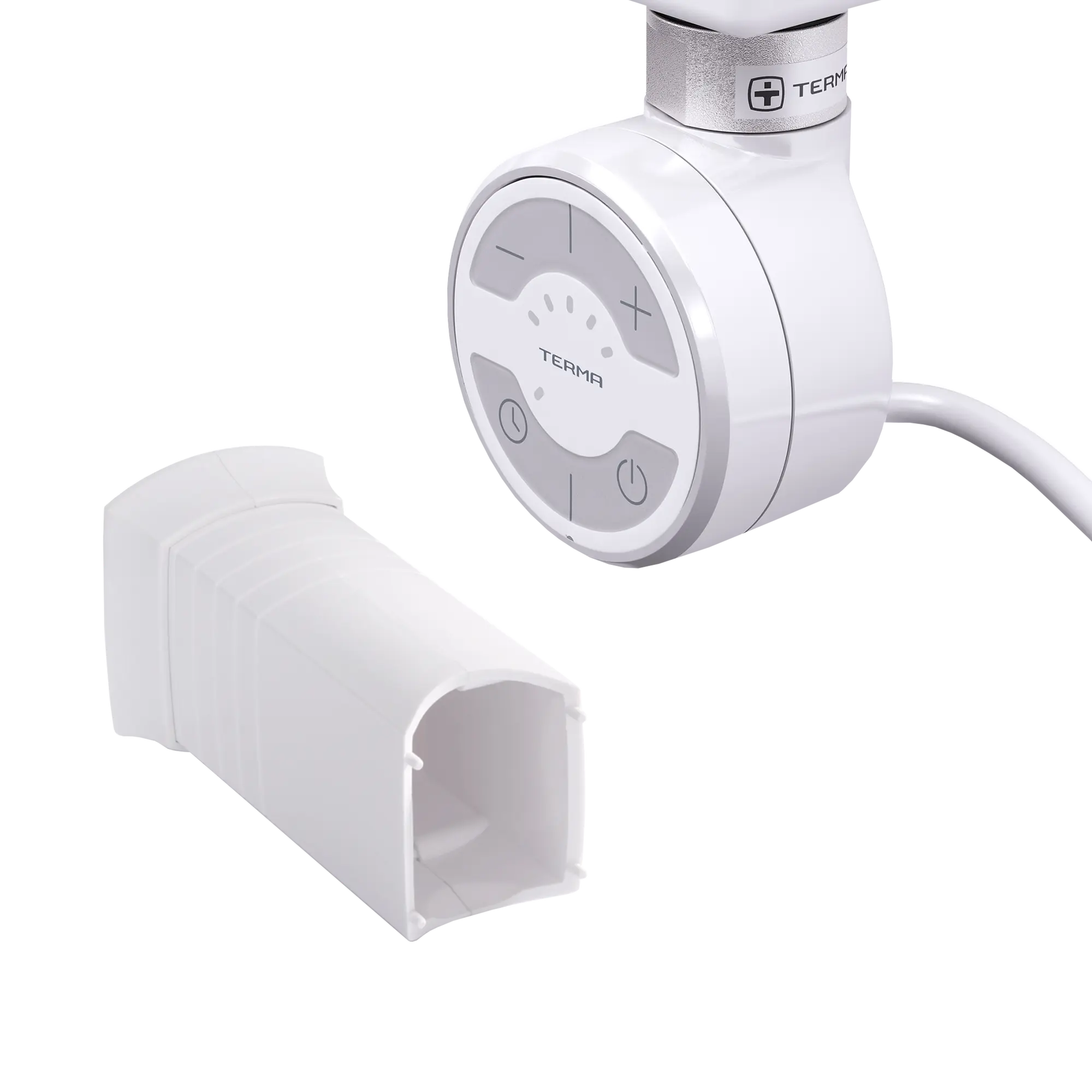 Grzałka elektryczna MOA 600W biała +programator TERMA