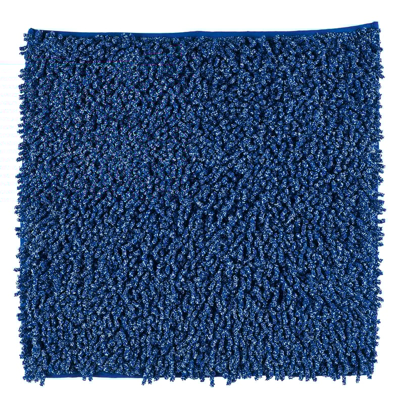 Dywanik łazienkowy bawełniany Misto 60x60 niebieski