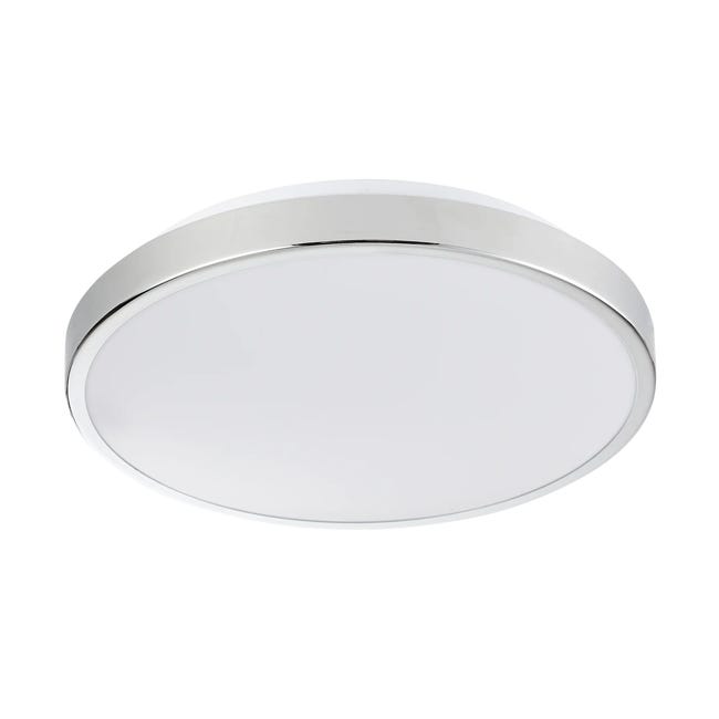 Plafon kern chrom 30 cm led polux 82774854