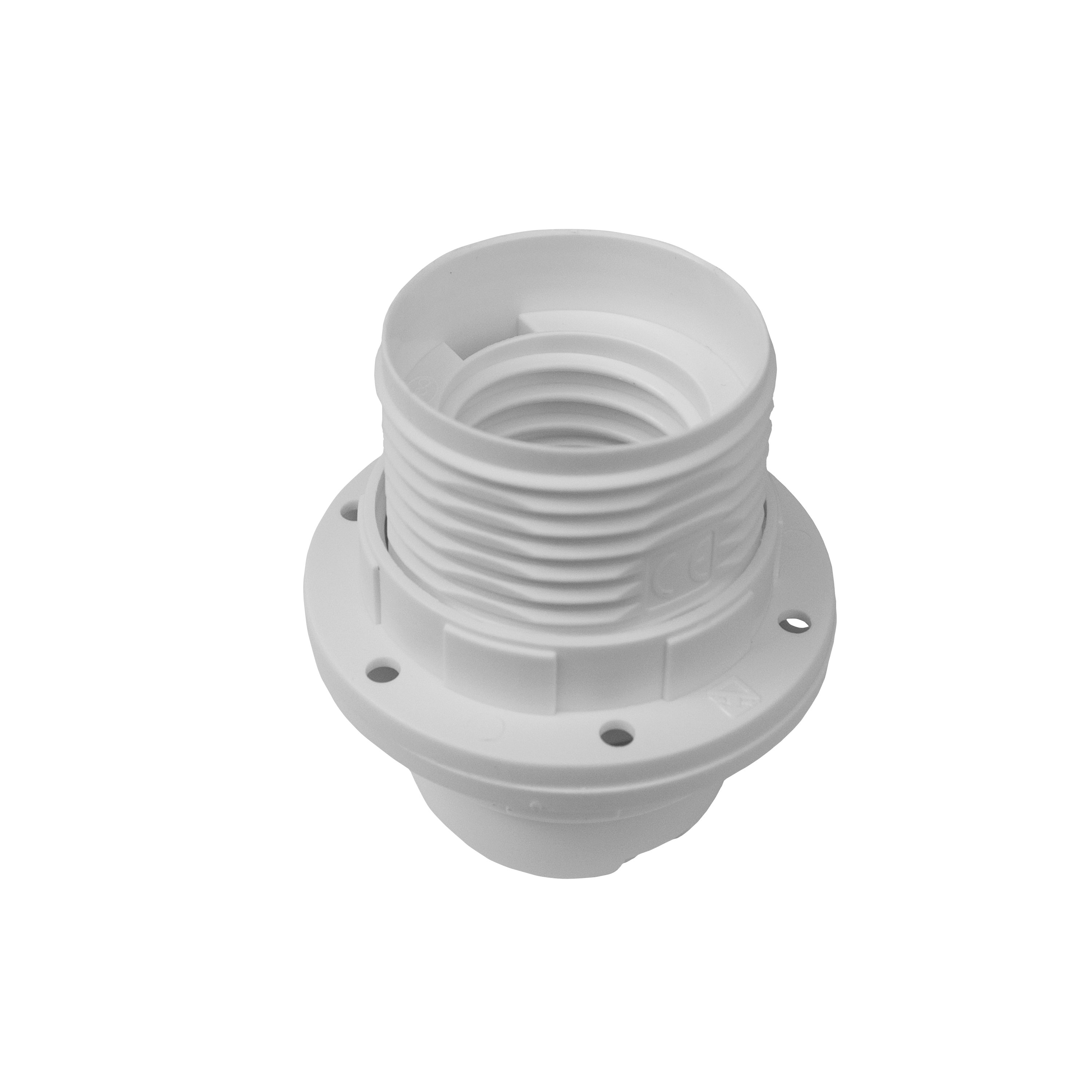 Oprawka do lamp E27-01BIAŁY E27 ELGOTECH