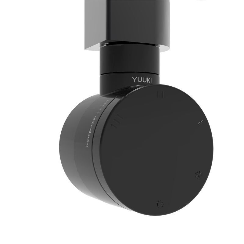 Grzałka elektryczna YUUKI 600W czarna INSTAL PROJEKT