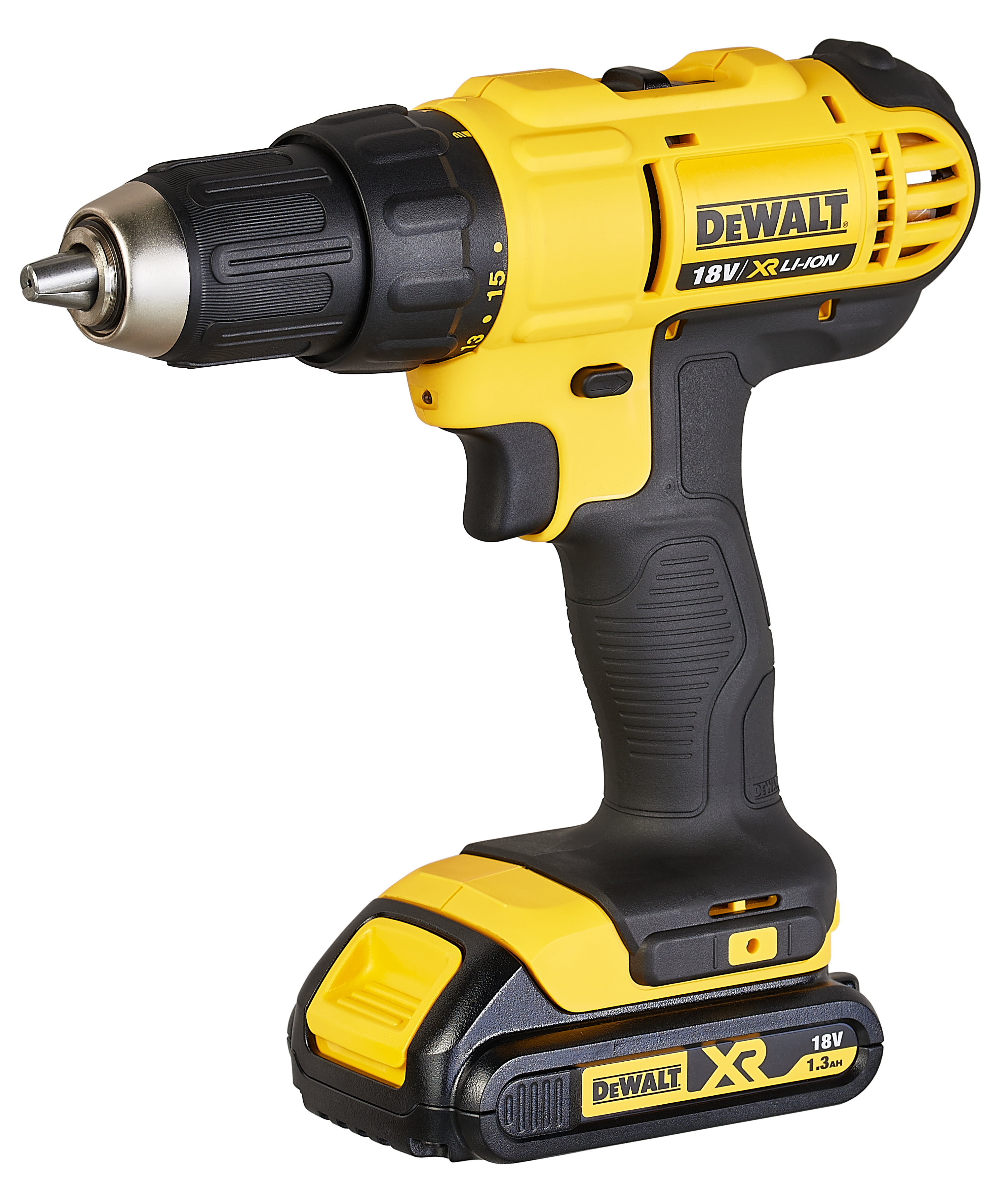 Wiertarko-wkrętarka akumulatorowa DEWALT DCD771C2-QW 18 V 1.3 Ah Li-Ion
