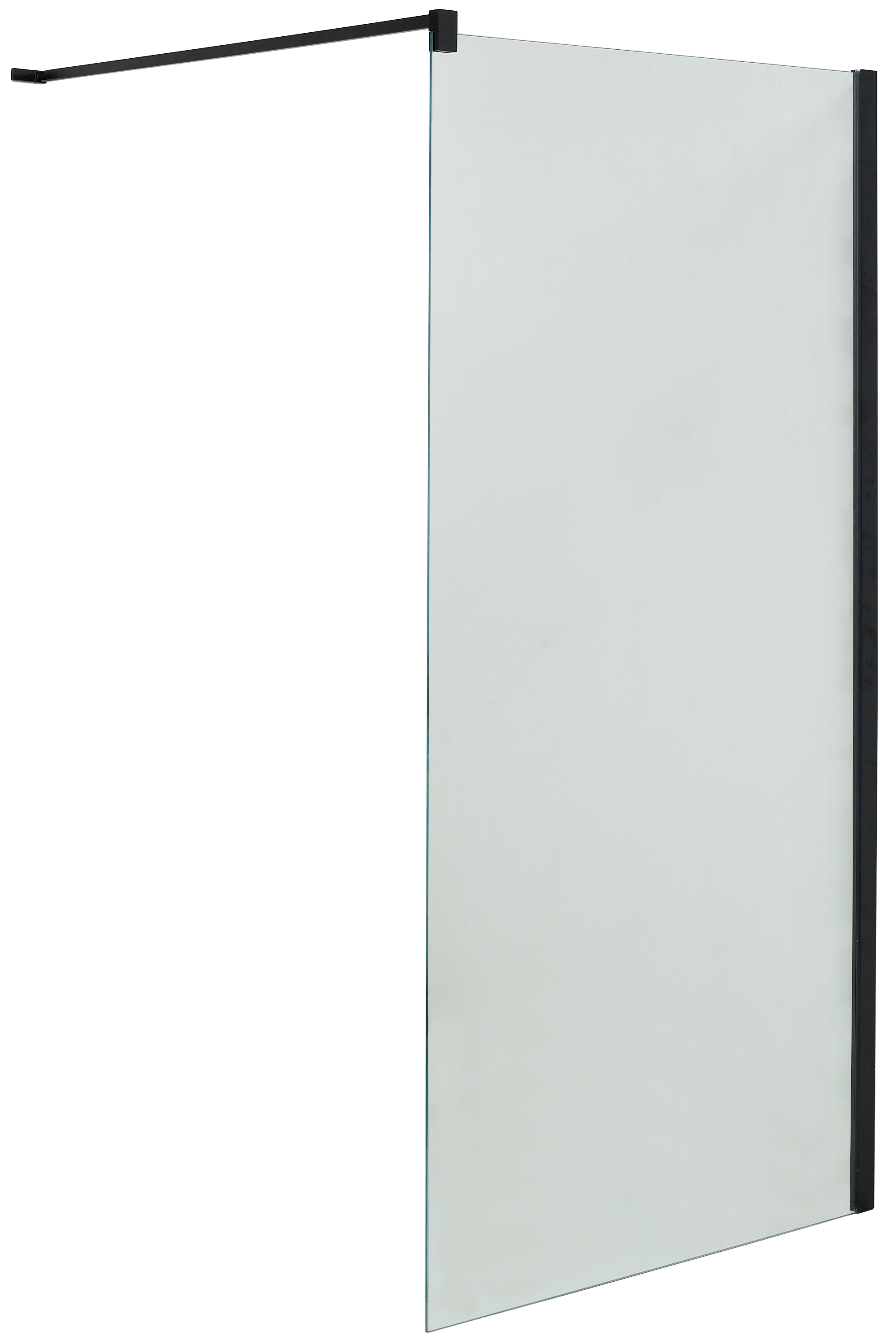 Kabina Walk-in X8 100x200 transparentna profil czarny Huppe