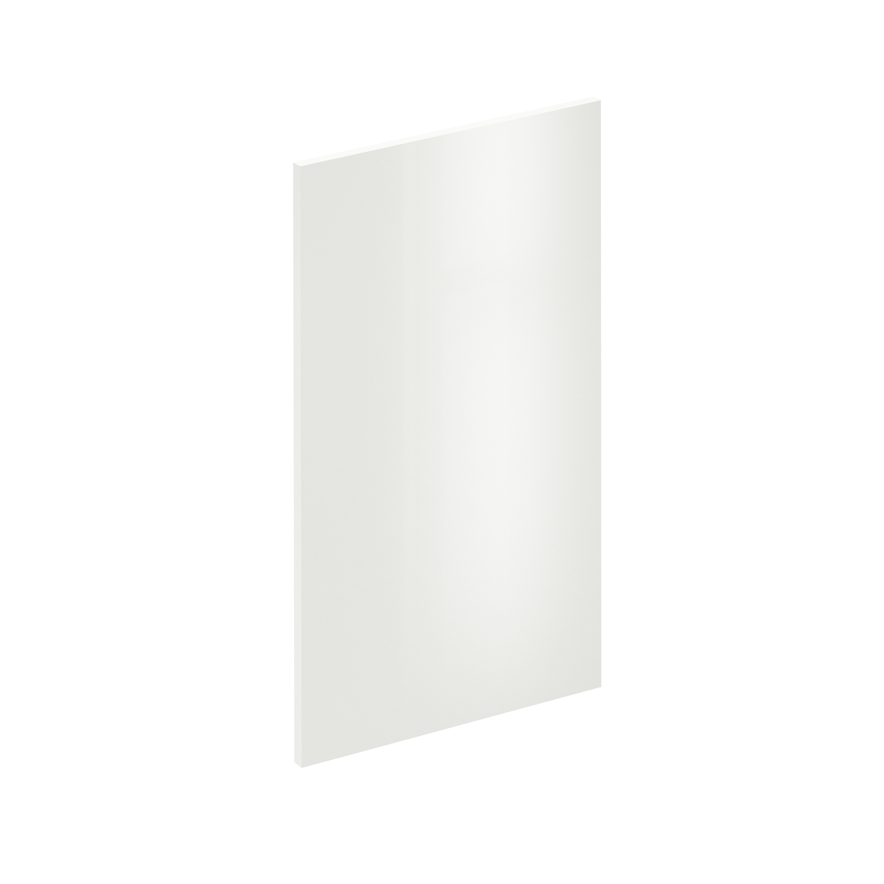 Puerta para mueble de cocina sevilla blanco brillo h 76.8 x l 45 cm