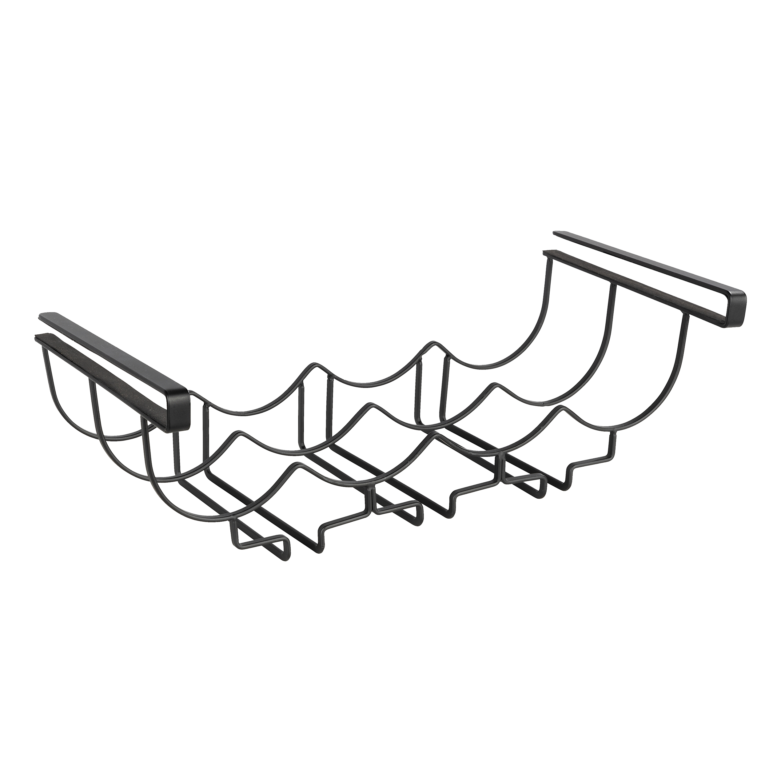 Wieszak na butelki podszafkowy Black Wenko