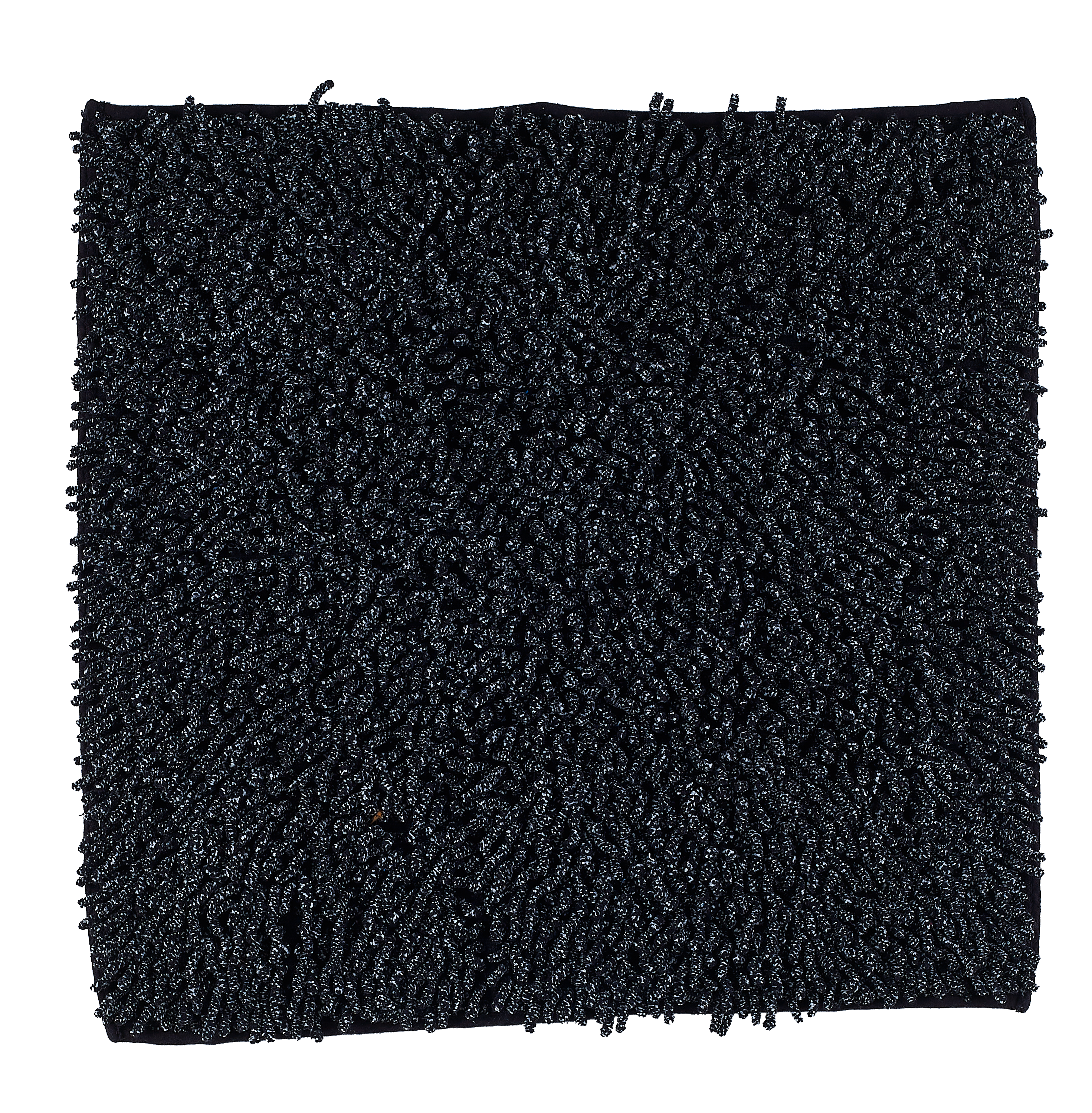 Dywanik łazienkowy bawełniany Misto 60x60 czarny