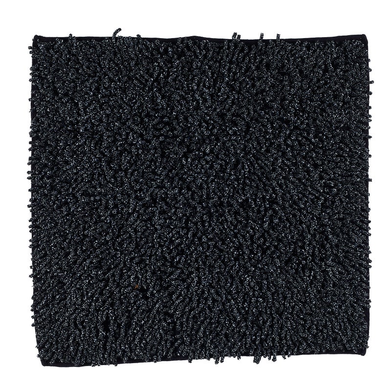 Dywanik łazienkowy bawełniany Misto 60x60 czarny