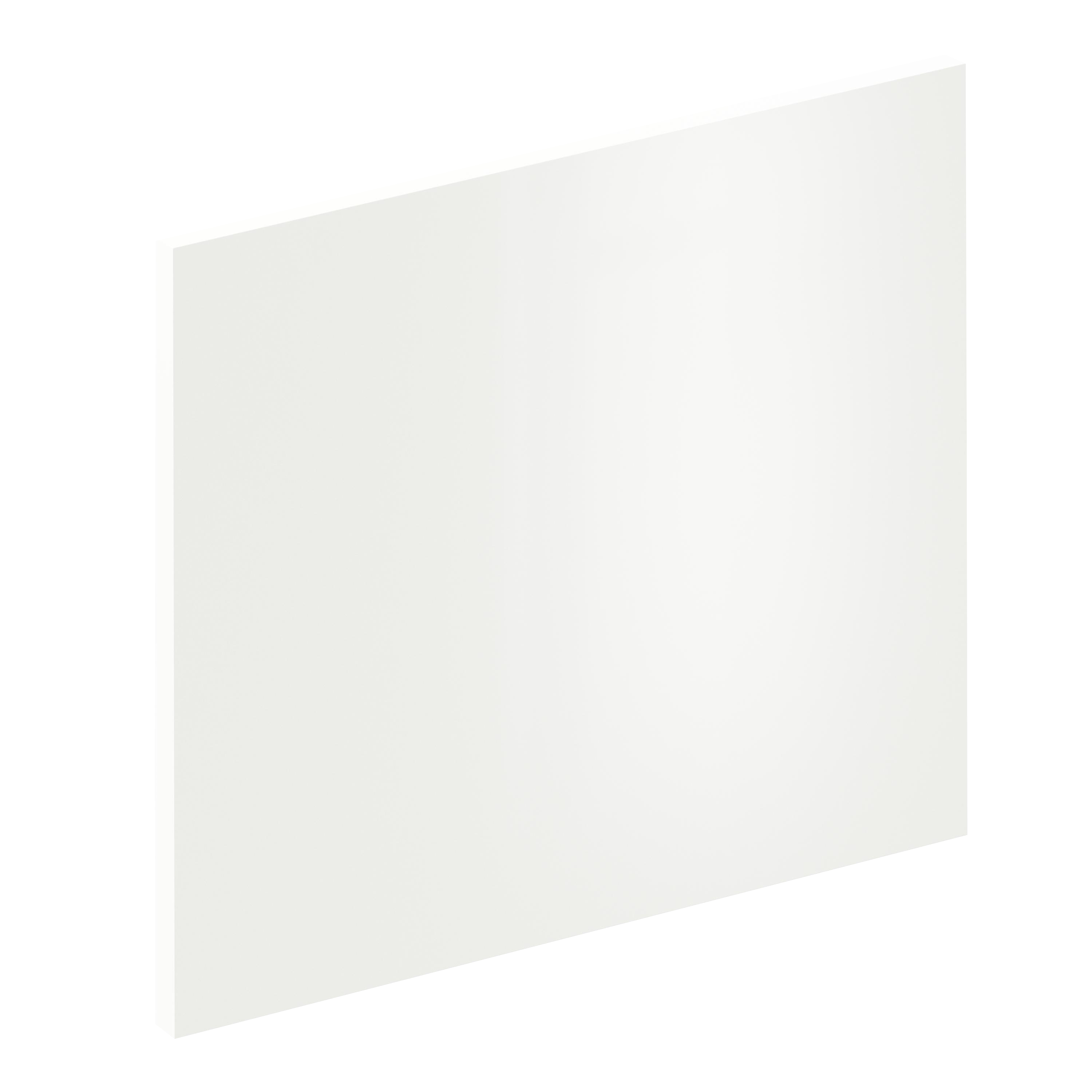 Frente de cajón de cocina sevilla blanco brillo h 38.4 x l 45 cm