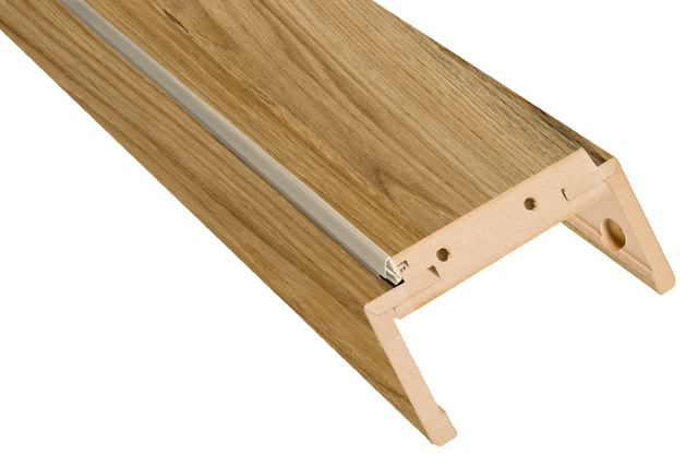 Belka górna ościeżnicy regulowanej 80 Dąb Catania 140 - 180 mm Nawadoor