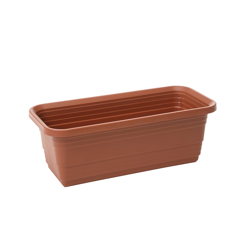 Skrzynka balkonowa Bona 50x17.5 cm plastikowa ceglasta Lamela