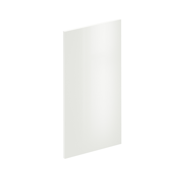 Frente gaveta de cozinha Delinia Sevilha 60X13 cm branco brilho