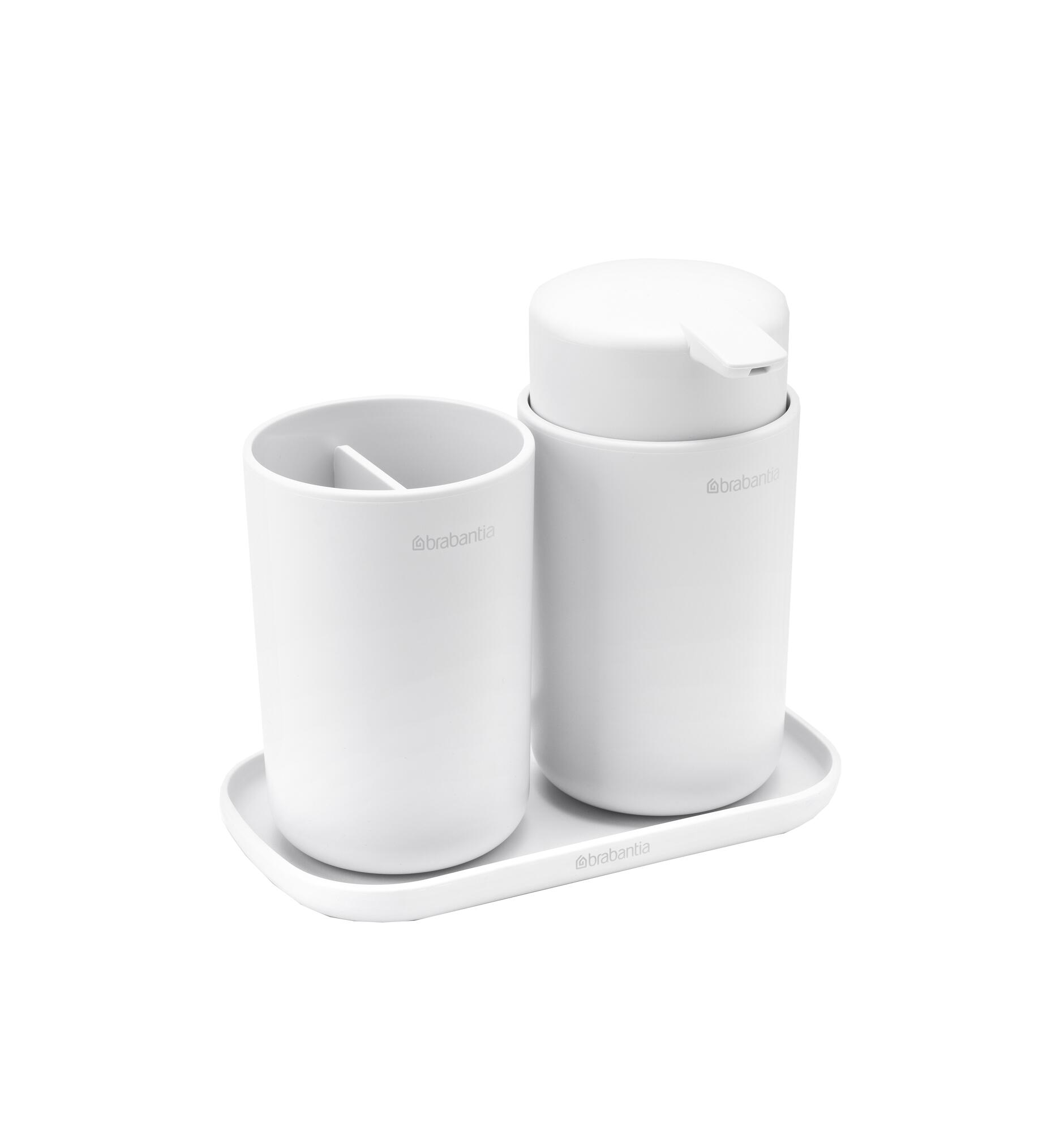 Set accesorios de baño brabantia blanco