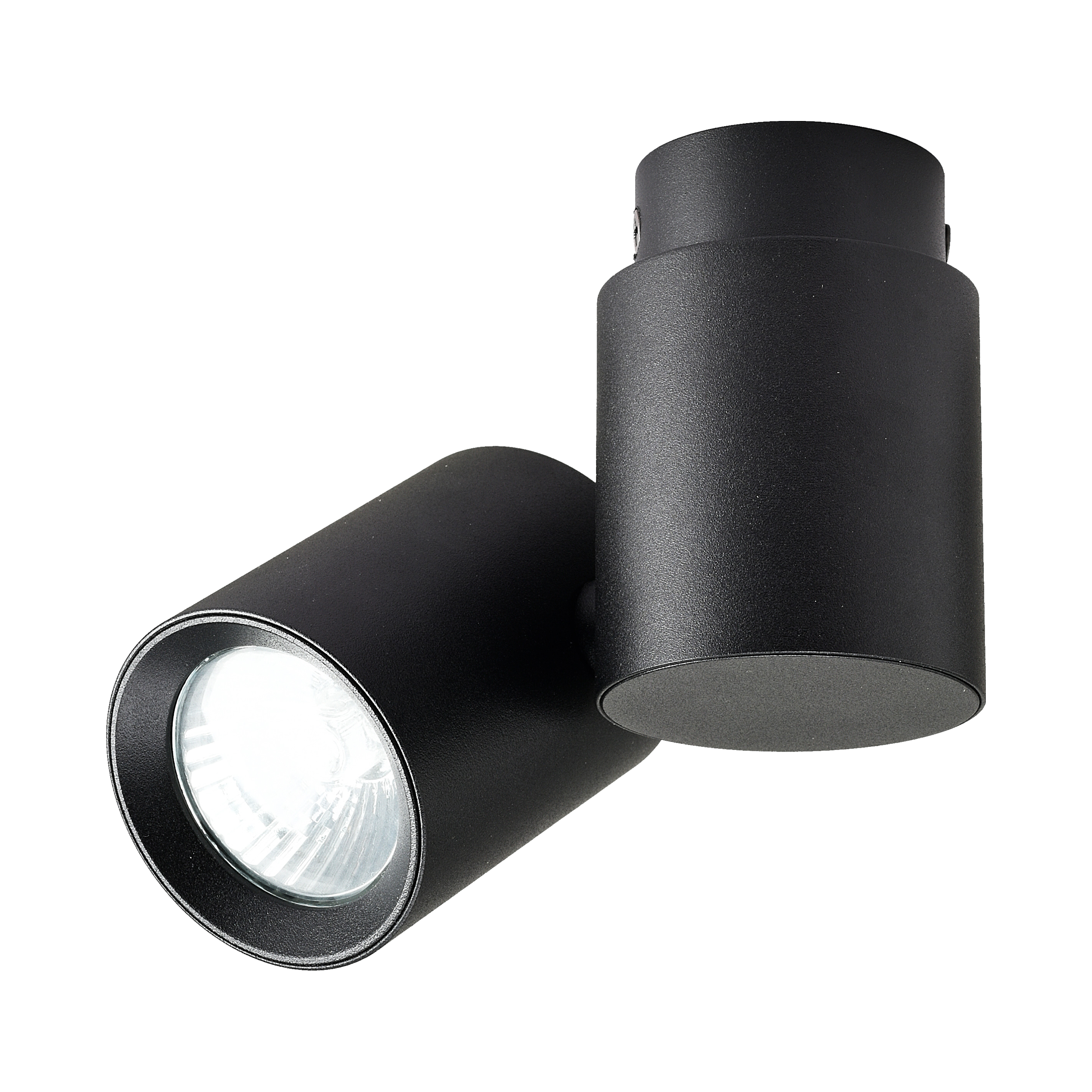 Oprawa natynkowa przegubowa BOSTON pojedyncza IP20 czarna GU10 LIGHT PRESTIGE