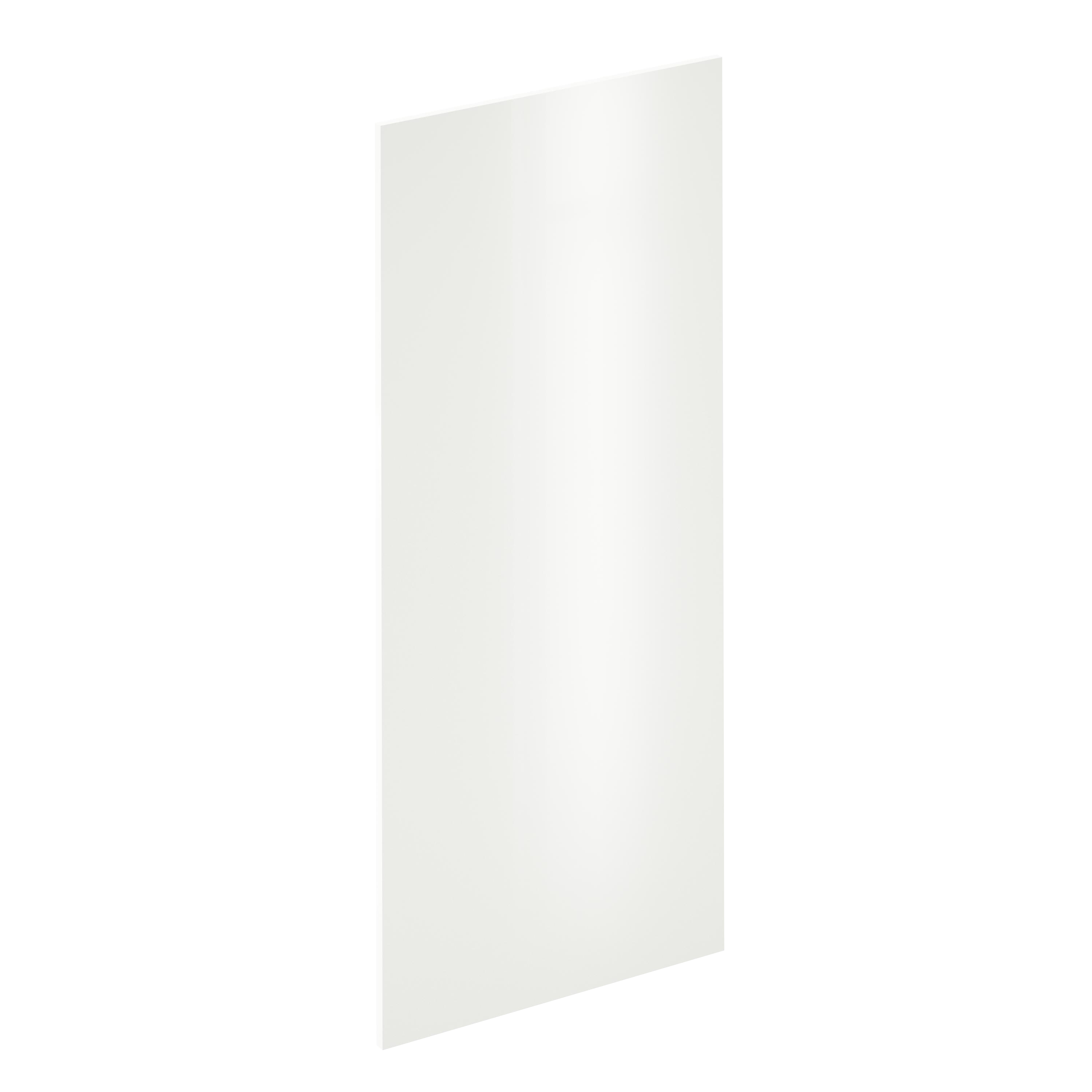 Puerta para mueble de cocina sevilla blanco brillo h 137.6 x l 60 cm