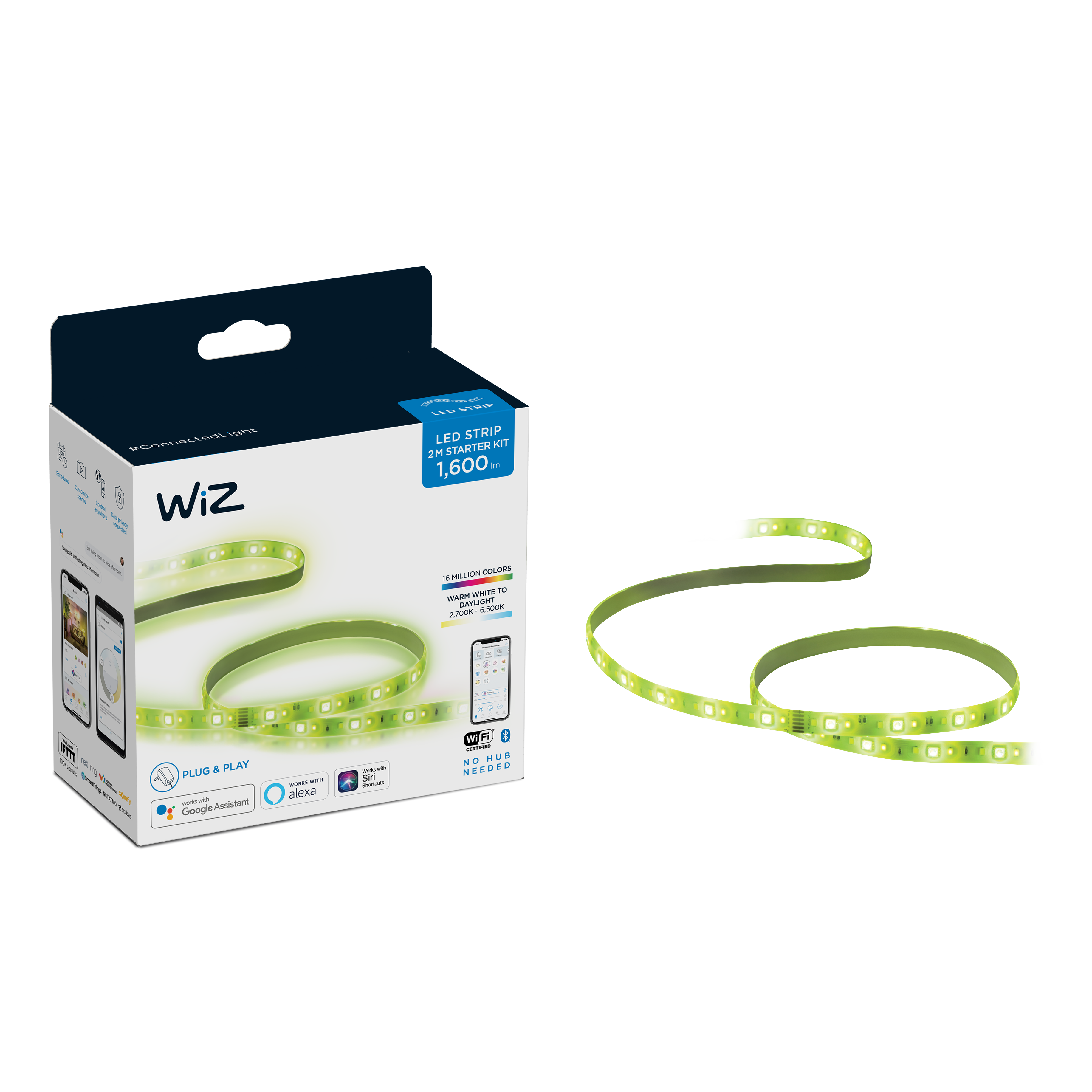 Fita LED SOLAR WIZ STARTERKIT 1600LM 2M IP44 MULTICOR - 5