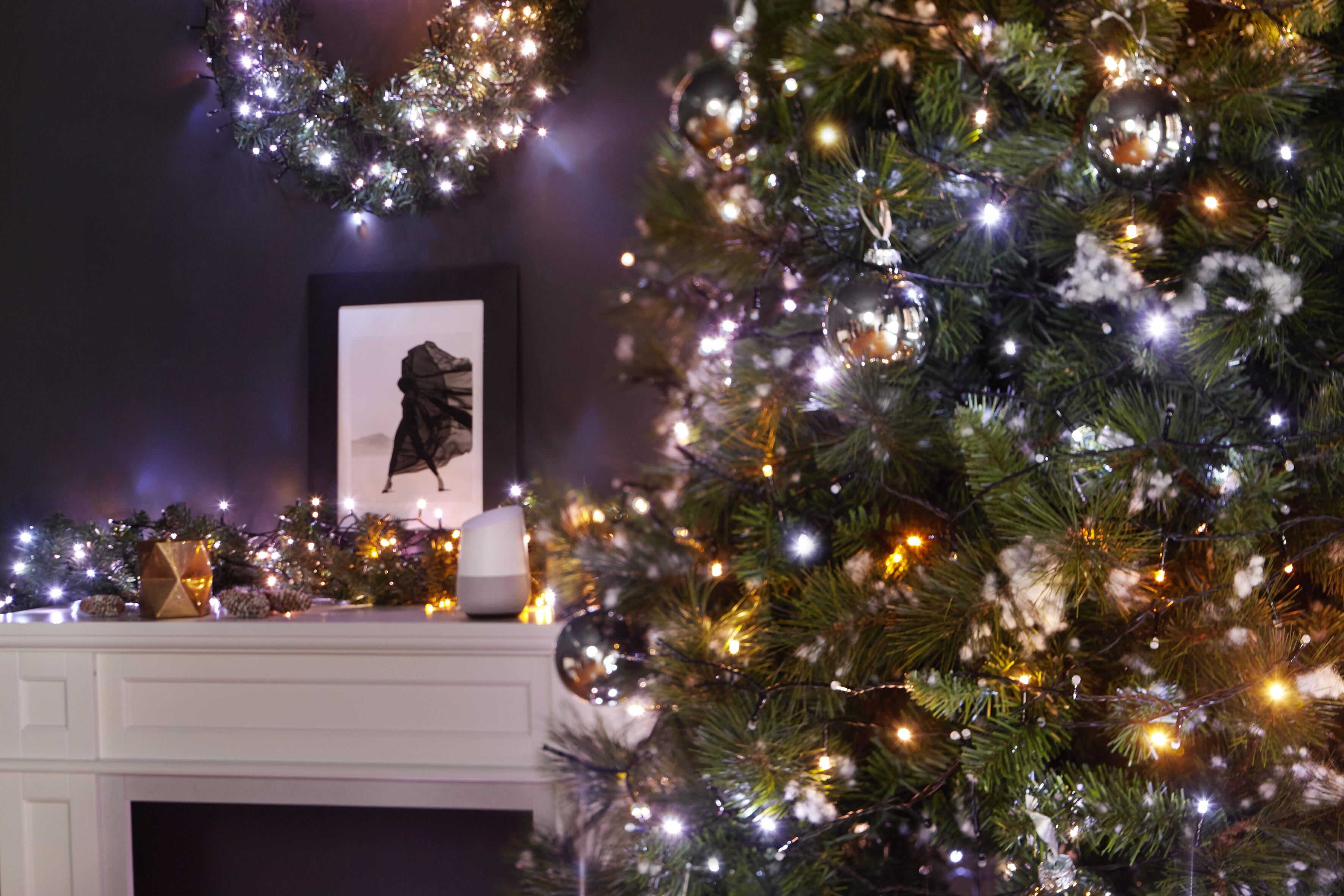 Lampki choinkowe zewnętrzne 8m 100 LED smart multikolor - 9