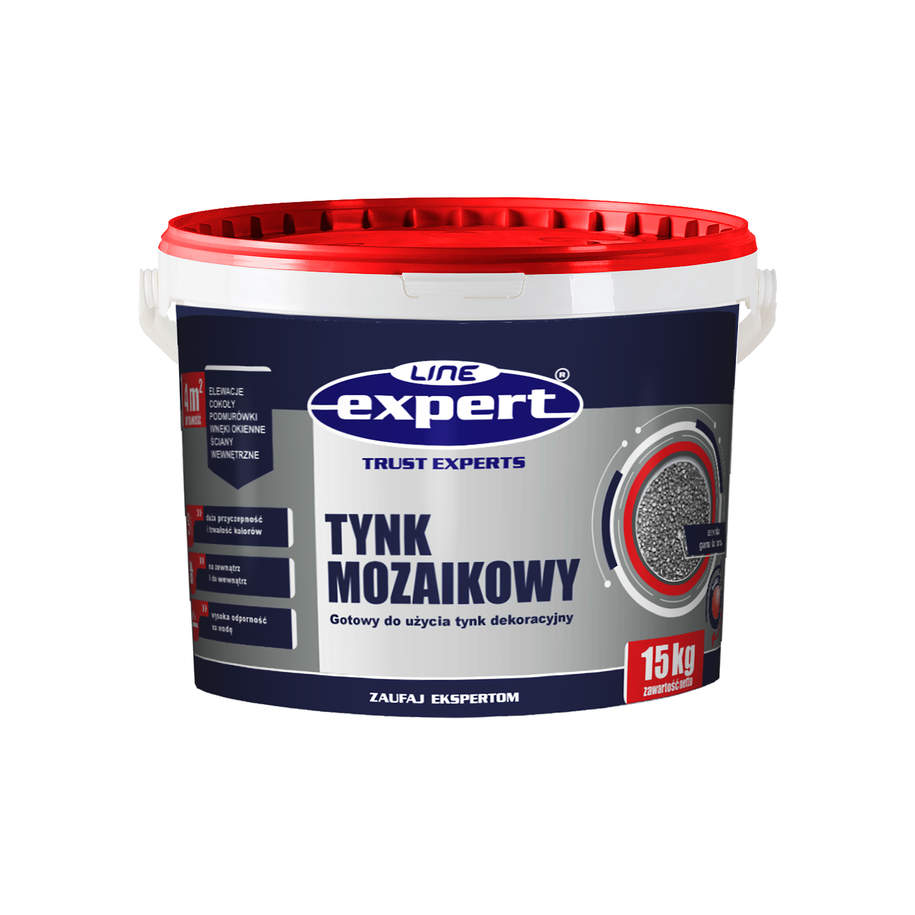 Tynk mozaikowy BM 537 15 kg Expert Line - Leroy Merlin