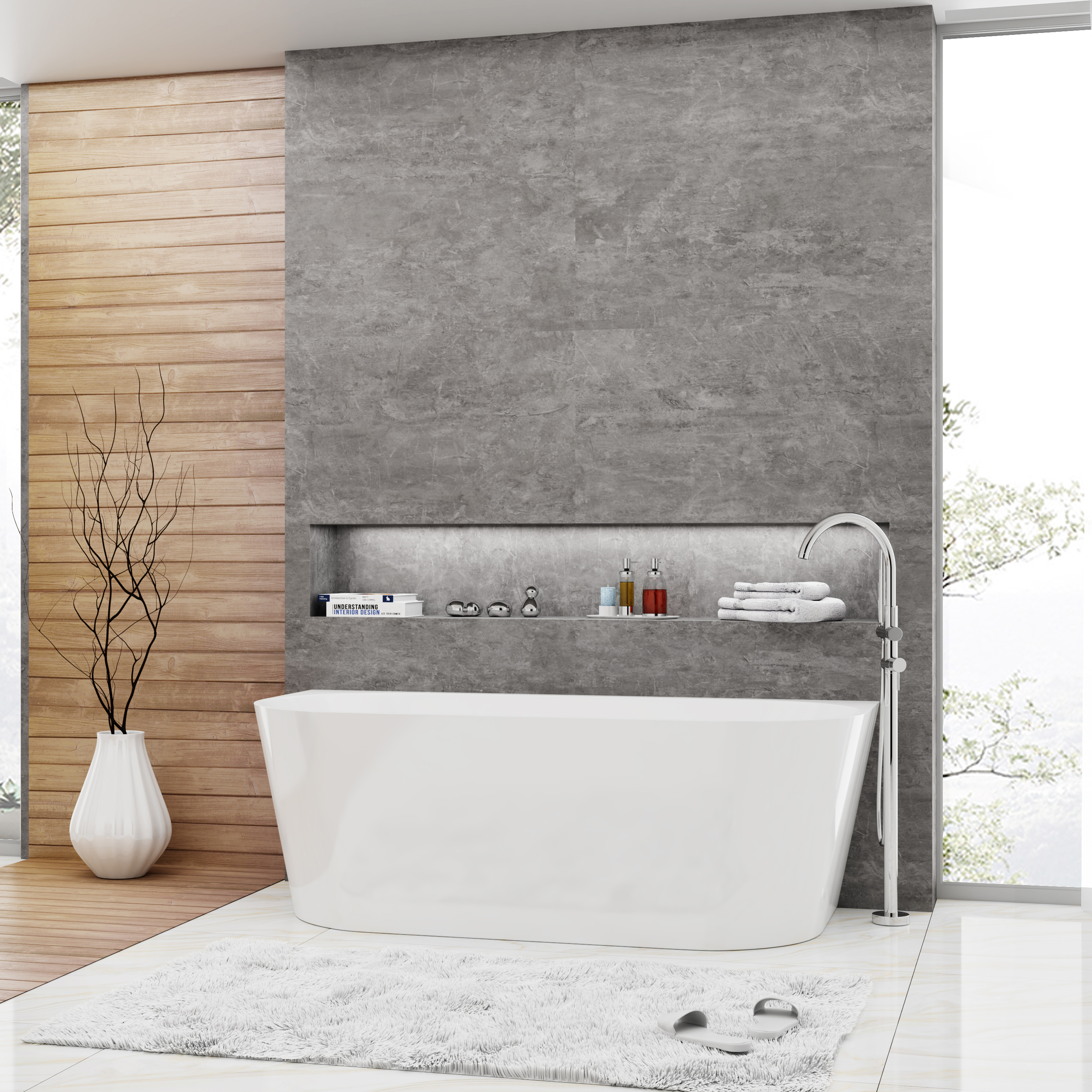 Wanna wolnostojąca BT501 170 X 80 Bravat
