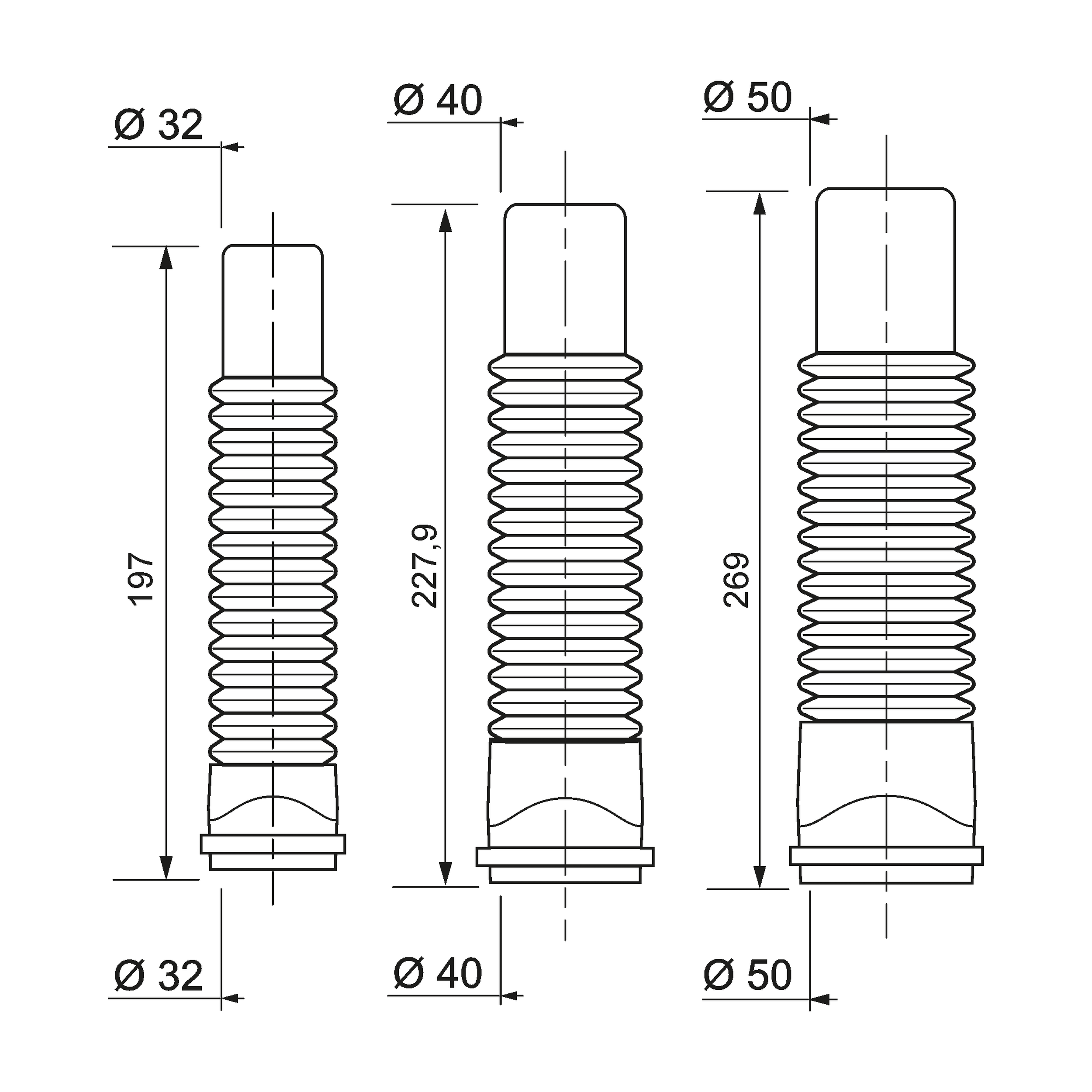 Złącze elastyczne PUSH-FIT 40 mm WIRQUIN - 2