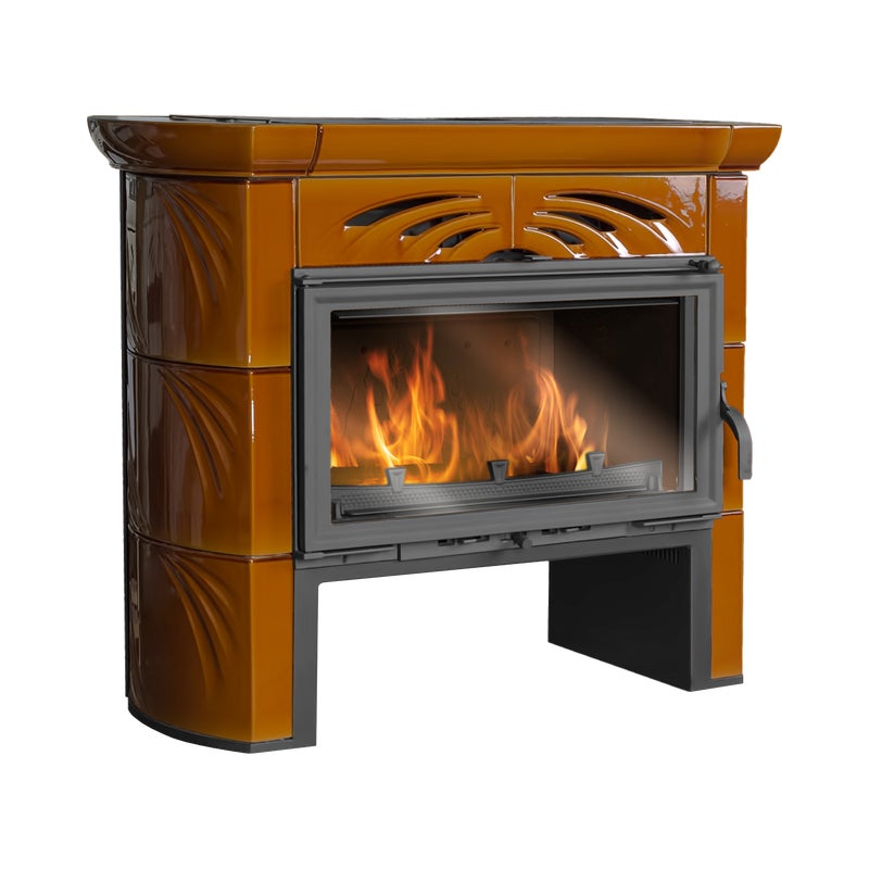 Piec kominkowy K15 BRĄZ 9.4 kW ACKERMAN