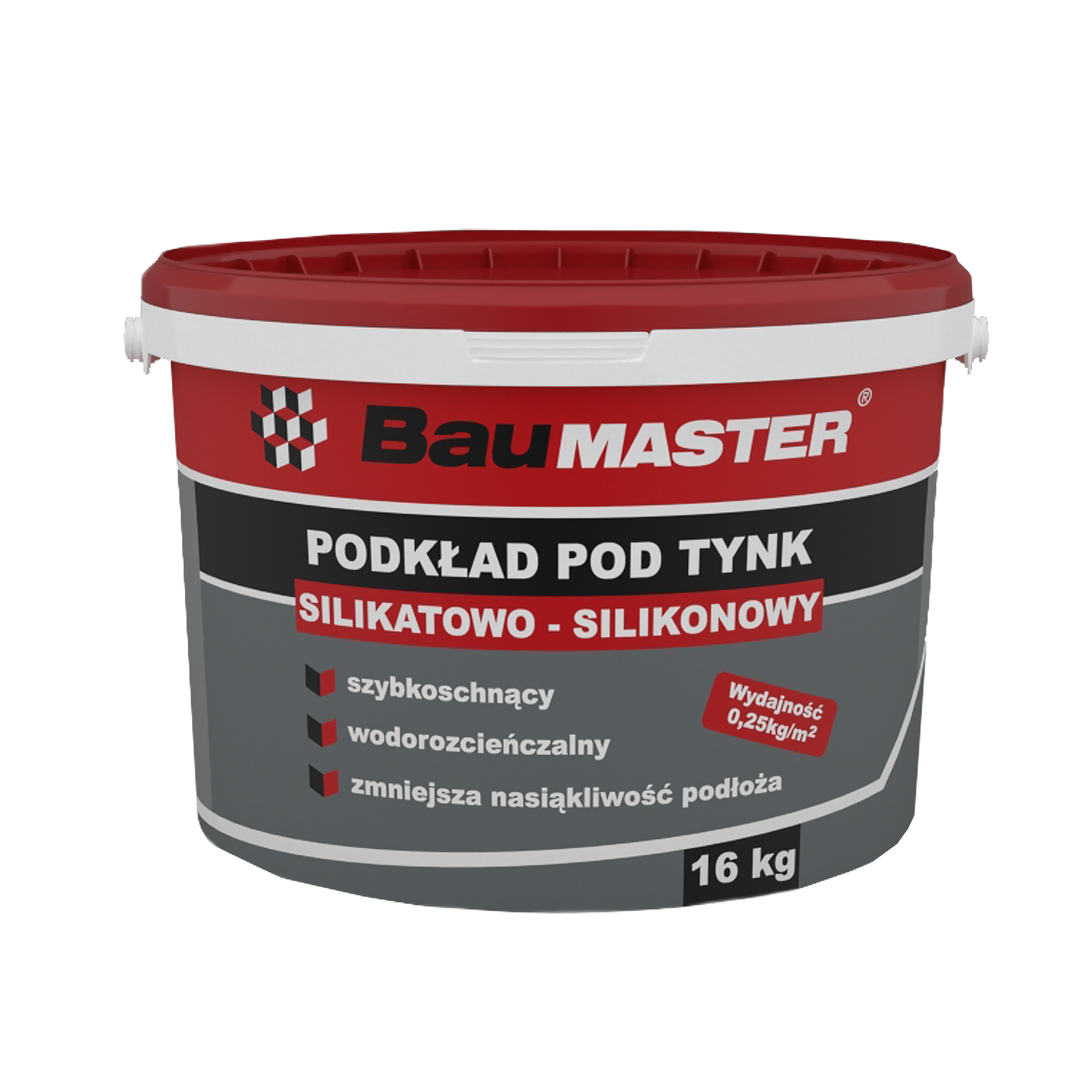 Podkład po tynk silikatowo-silikonowy K741 16 kg Baumaster
