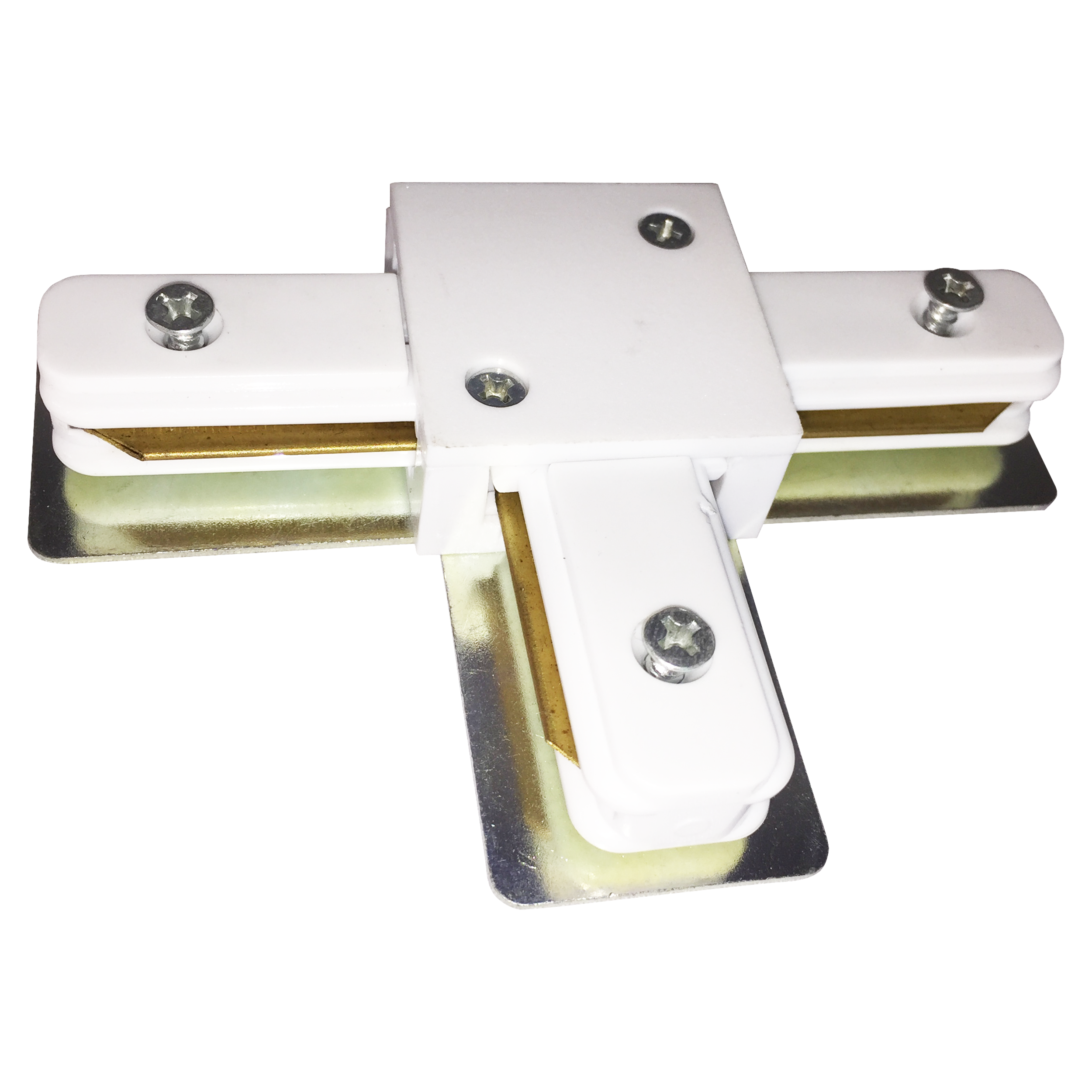 Łącznik T do systemu szynowego Track Light biały Eko-Light