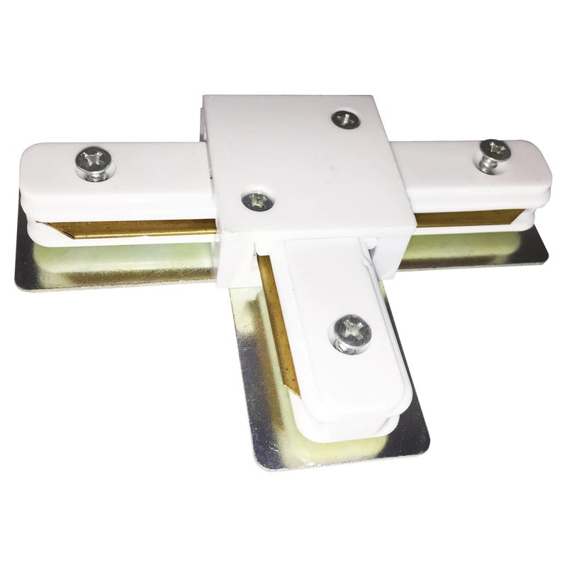 Łącznik T do systemu szynowego Track Light biały Eko-Light