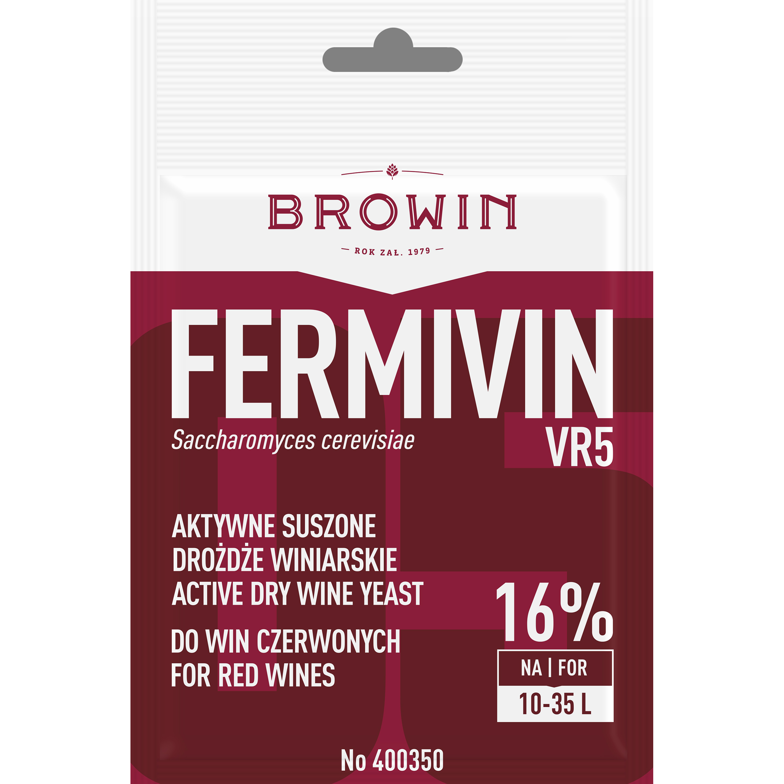 Drożdże winiarskie suszone 7g Fermicru Browin