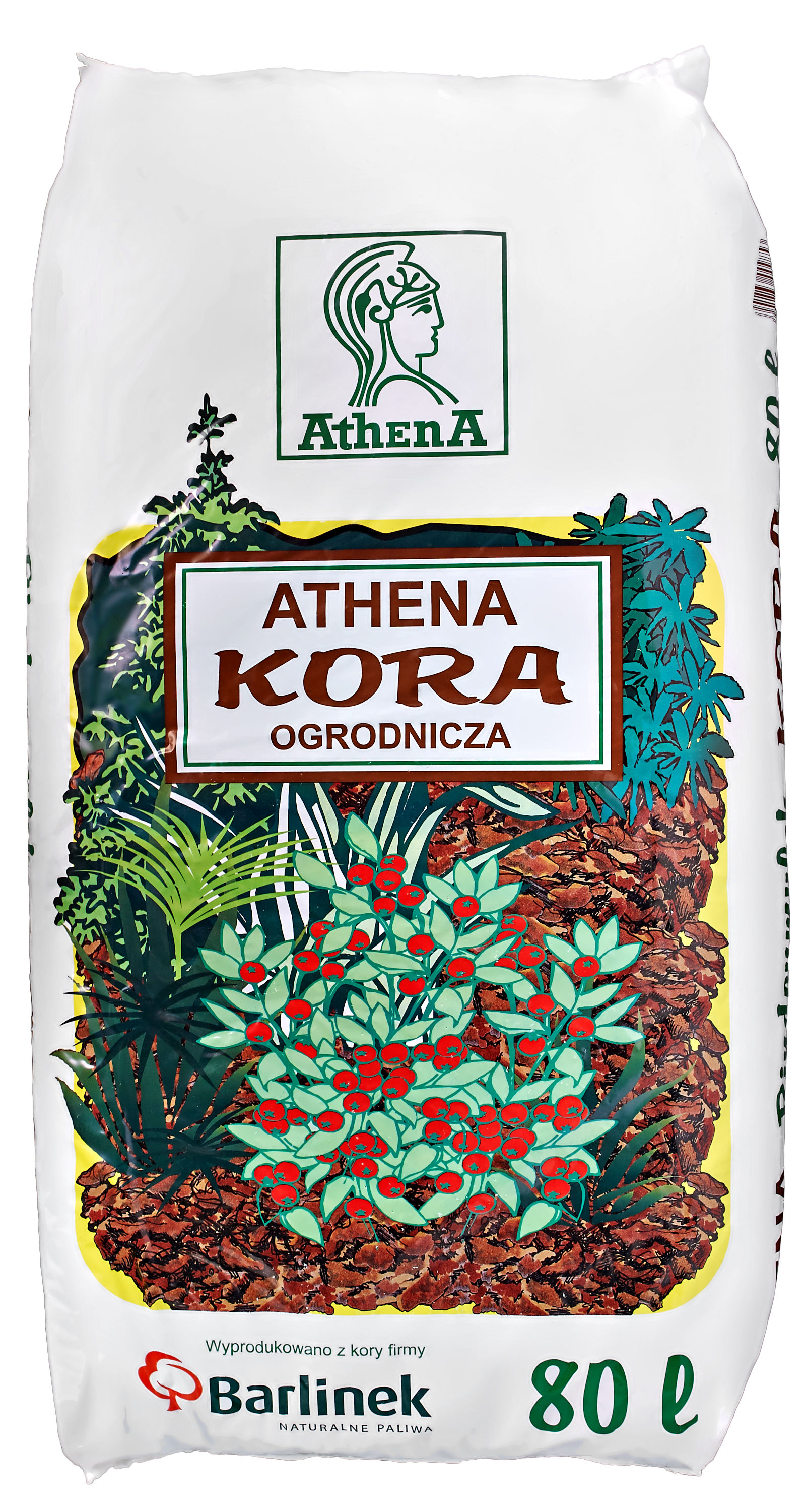 Kora sosnowa 80l Athena