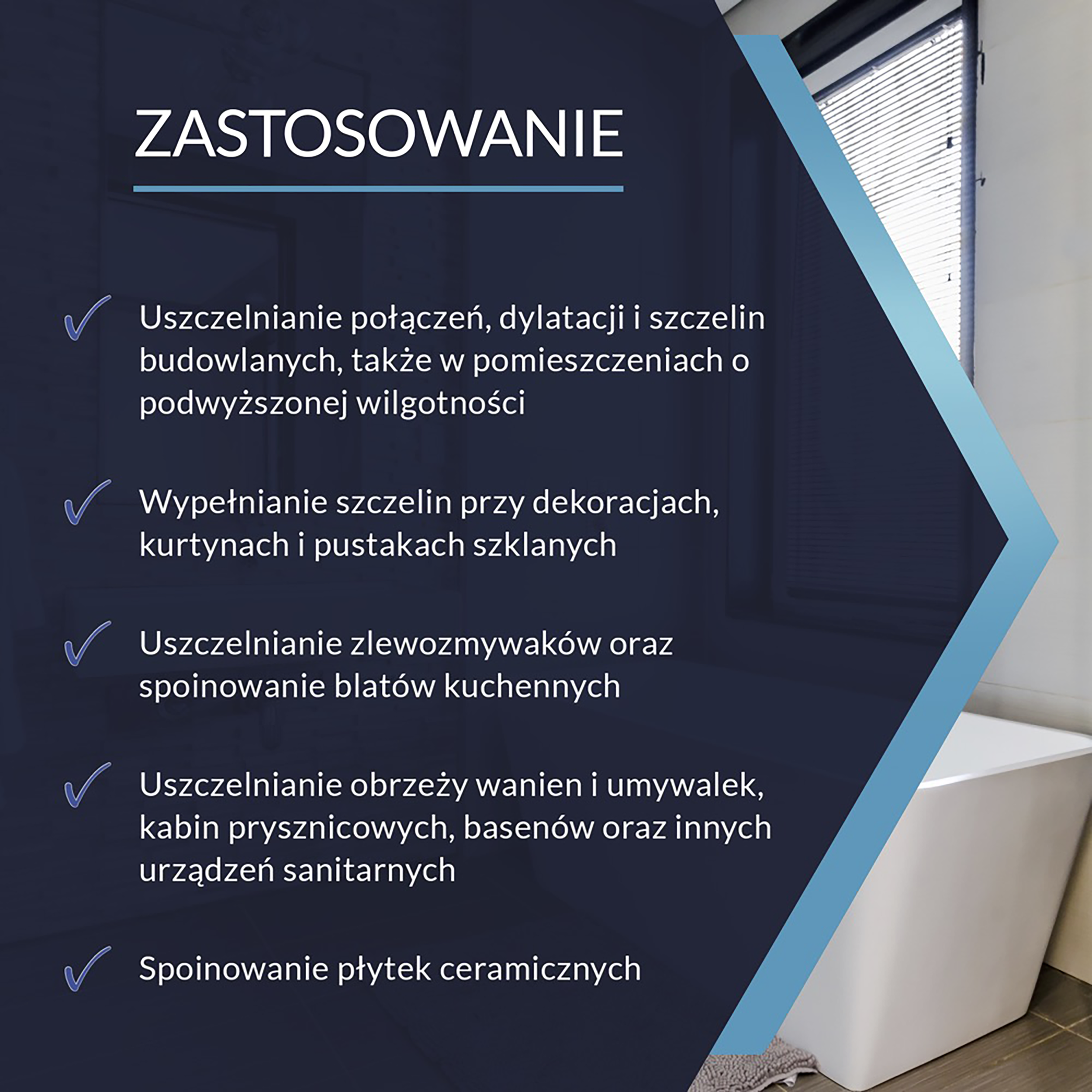 Silikon sanitarny Szybki efekt 280 ml Biały Tytan - 2