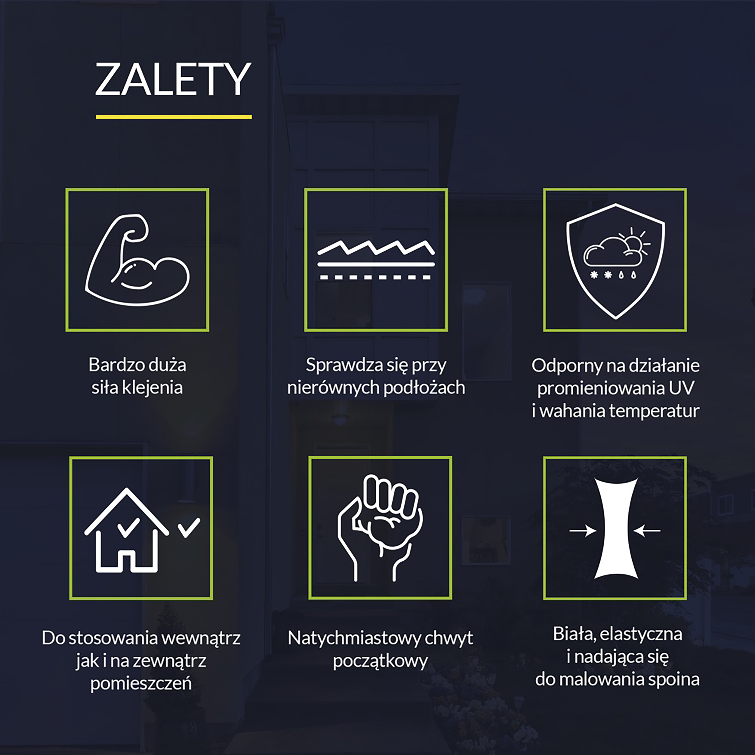Klej montażowy EKOLOGICZNY 200 ml Drewno, styropian, kamień TYTAN - 3
