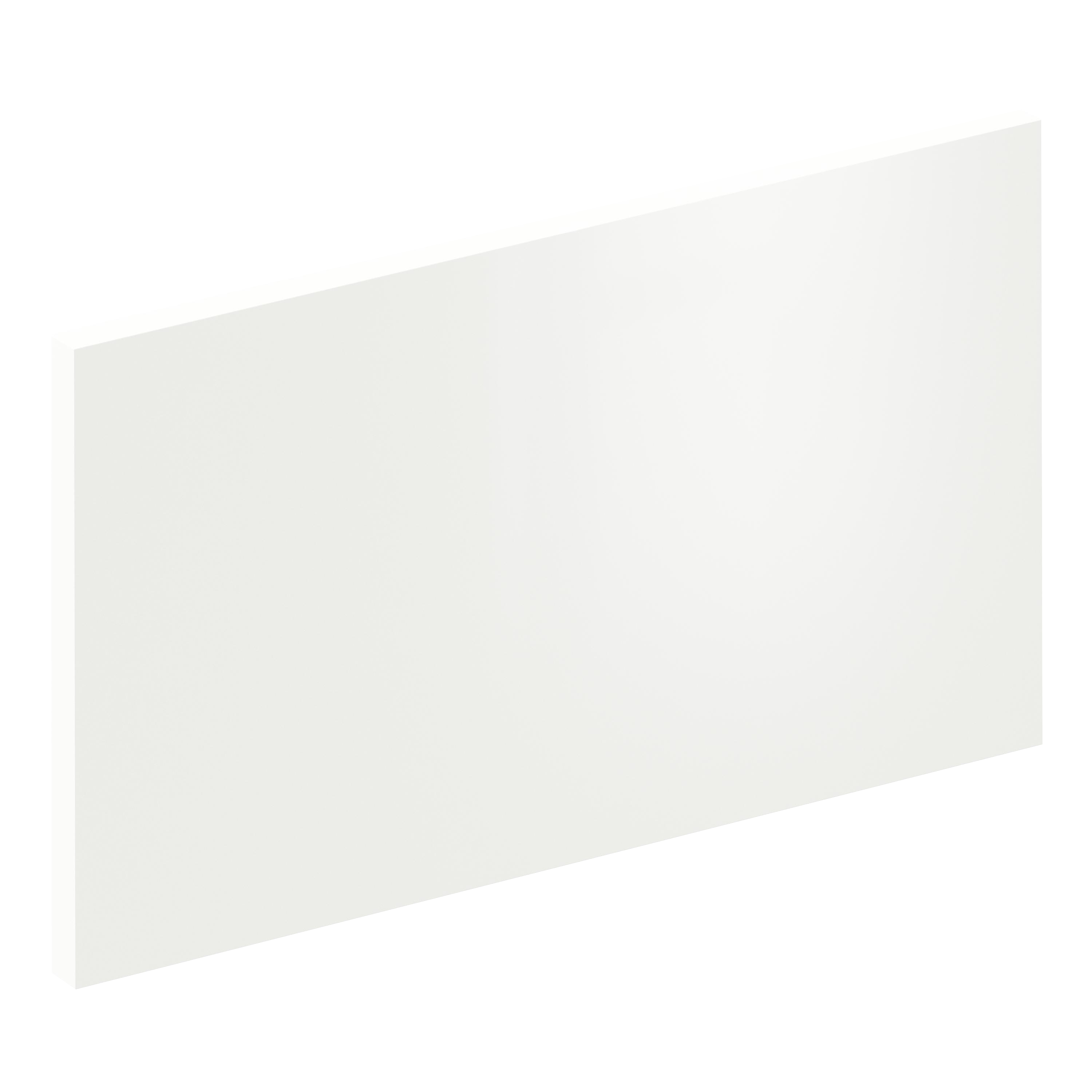 Frente de cajón de cocina sevilla blanco brillo h 25.6 x l 45 cm