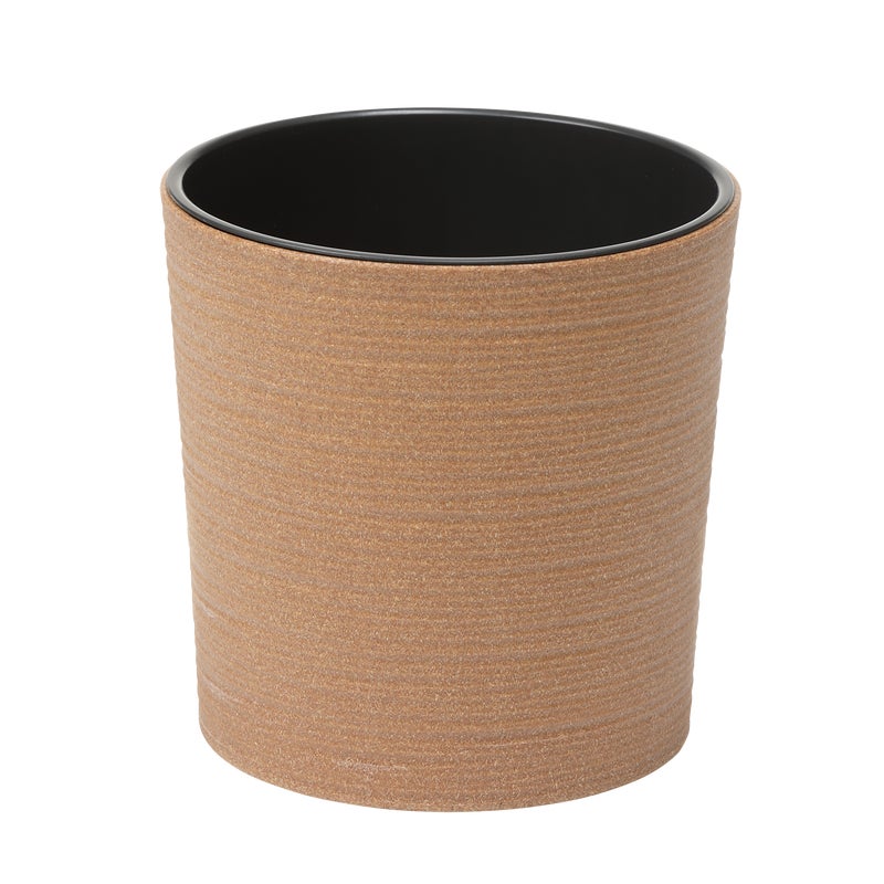 Doniczka plastikowa Malwa śr.30 cm brązowa Lamela